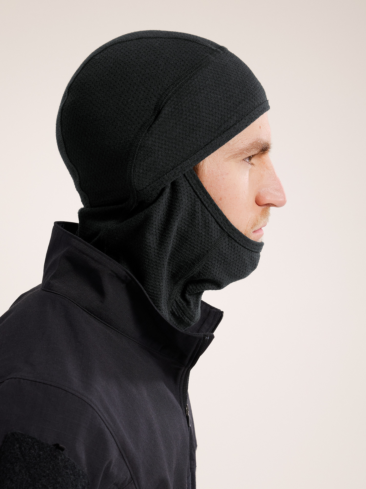 Assault Balaclava FR Black Gen 2 Black Side View