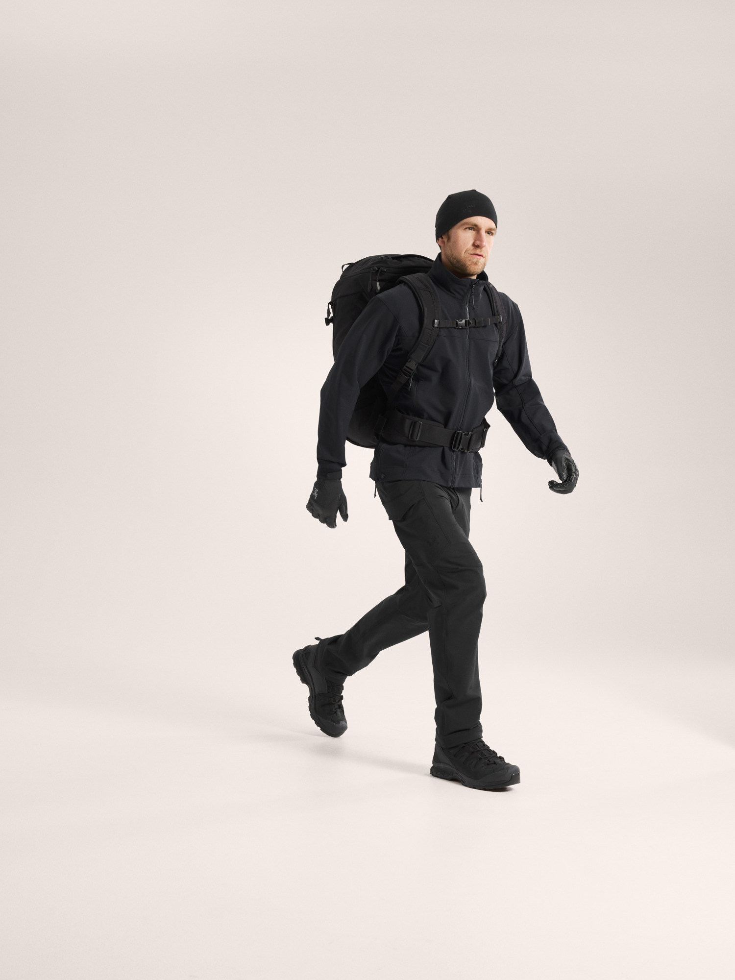 Patrol Jacket AR Black Full Body