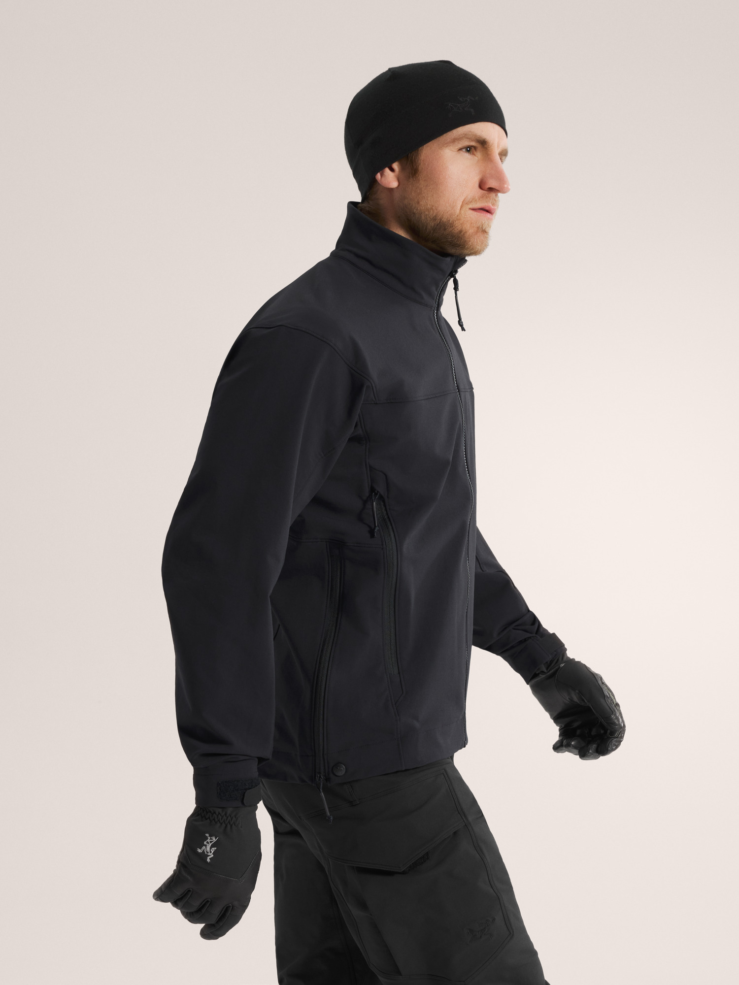 Patrol Jacket AR Black Side View