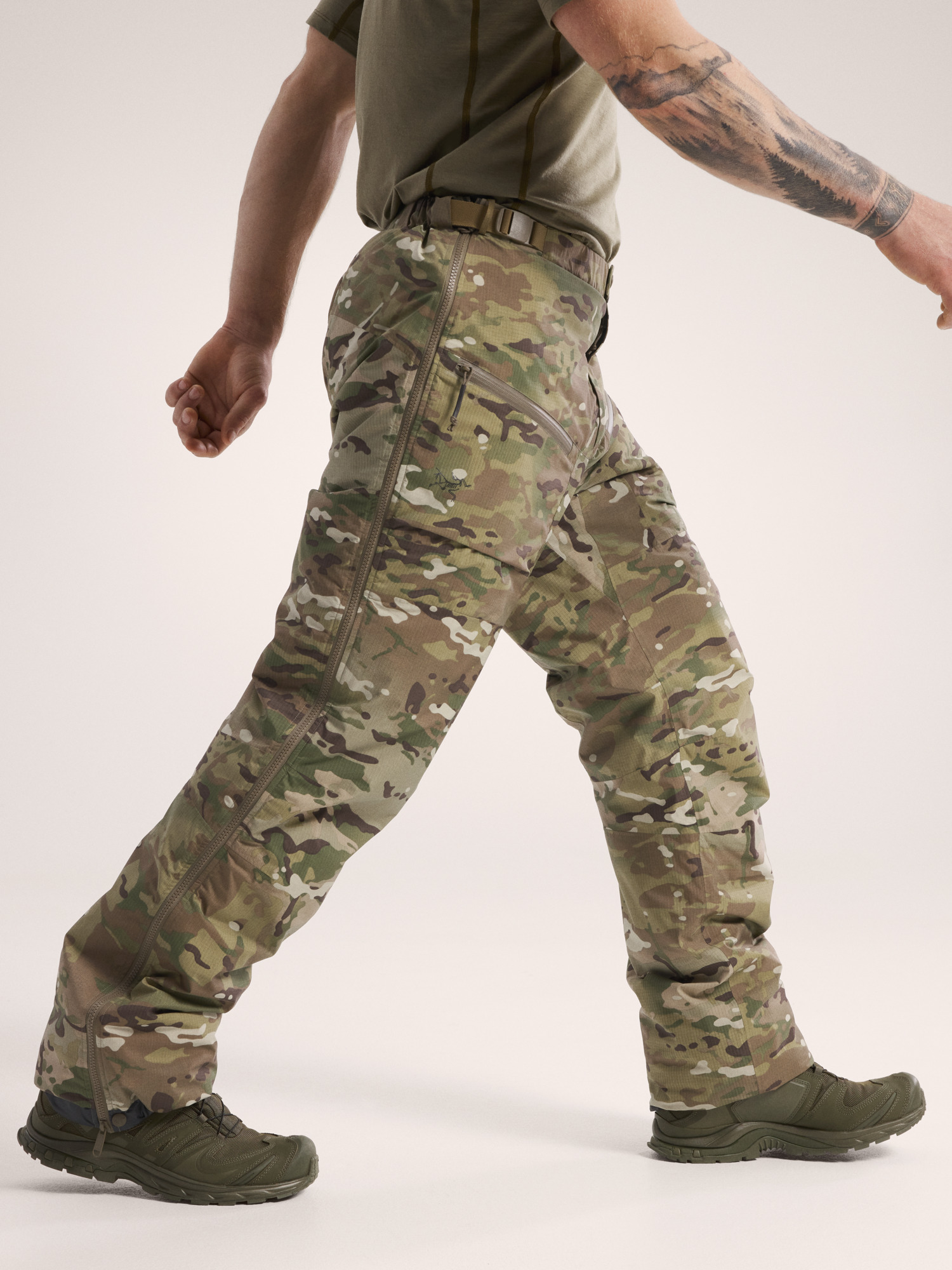 Cold WX Pant LT MultiCam Gen 2.1 Multicam Side View