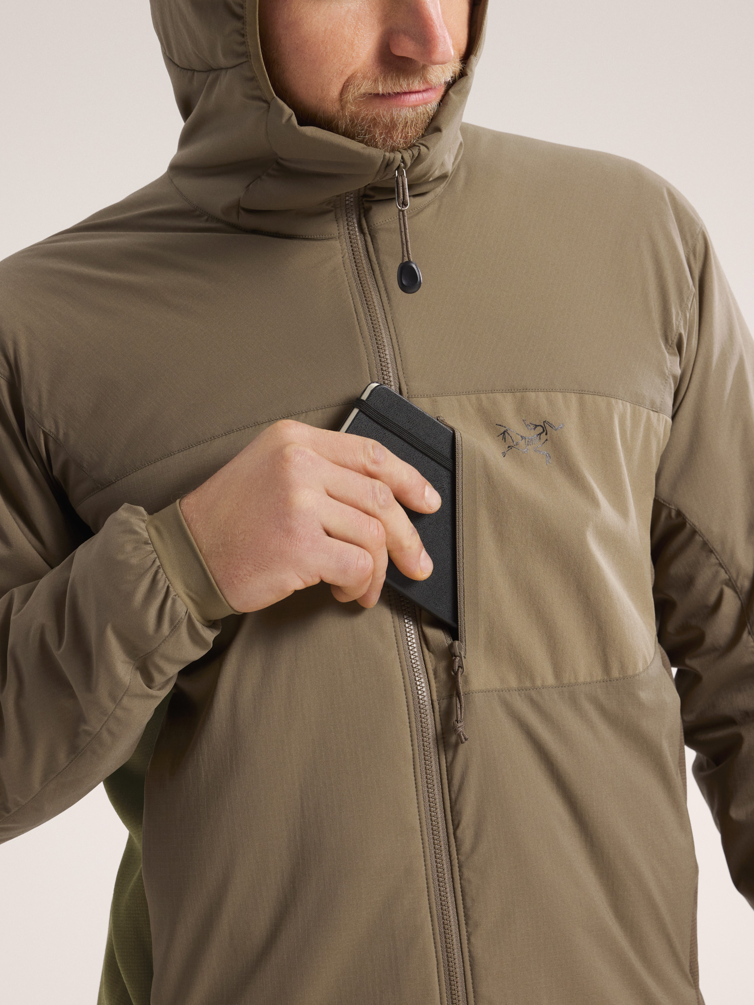 Atom Hoody LT Gen 2.1 Crocodile Detail 1