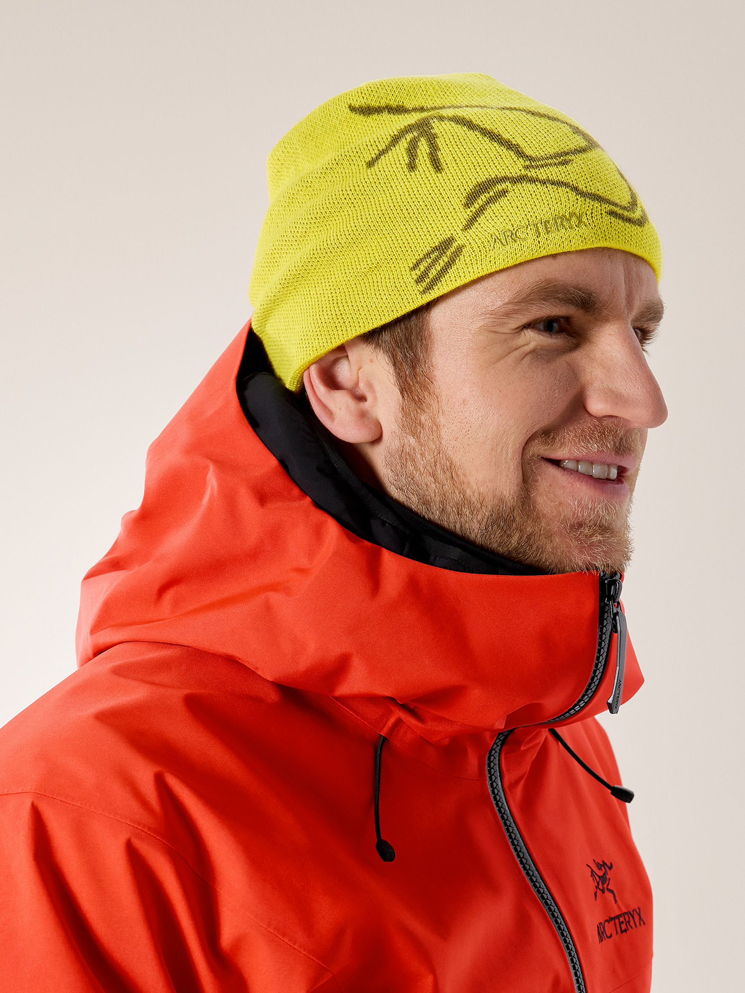 Bird Head Toque Euphoria / Olive Moss Side View