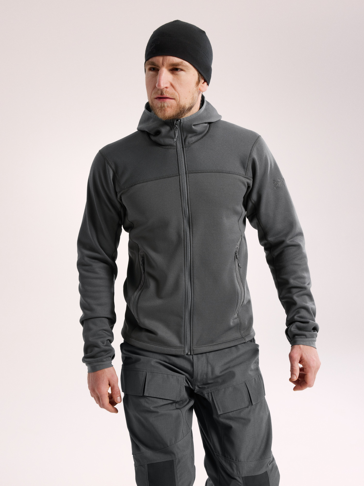 Naga Hoody Full Zip Gen 2.1 Wolf Front View