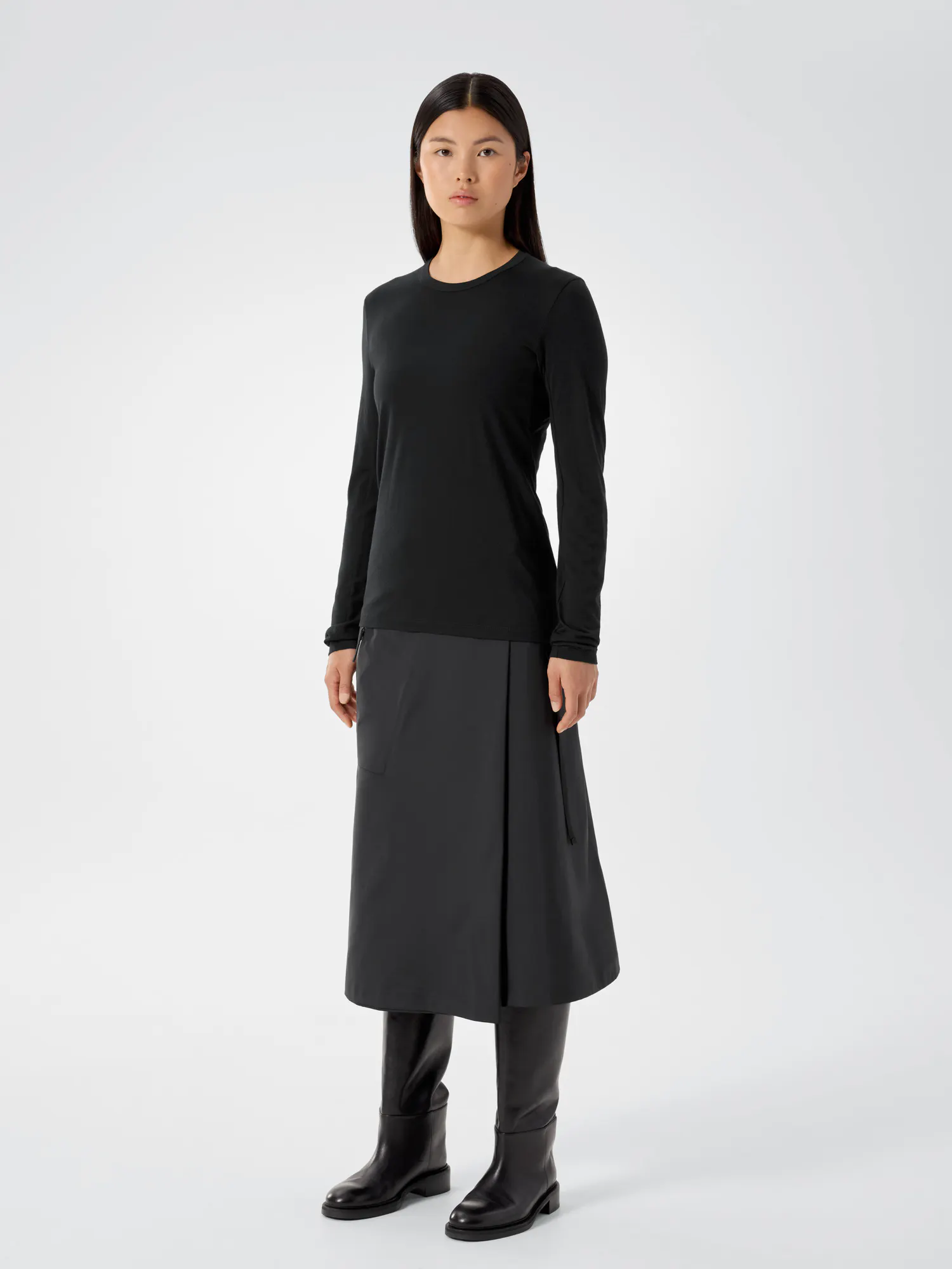 Frame Crew Neck Shirt LS Women's | Arc'teryx Canada