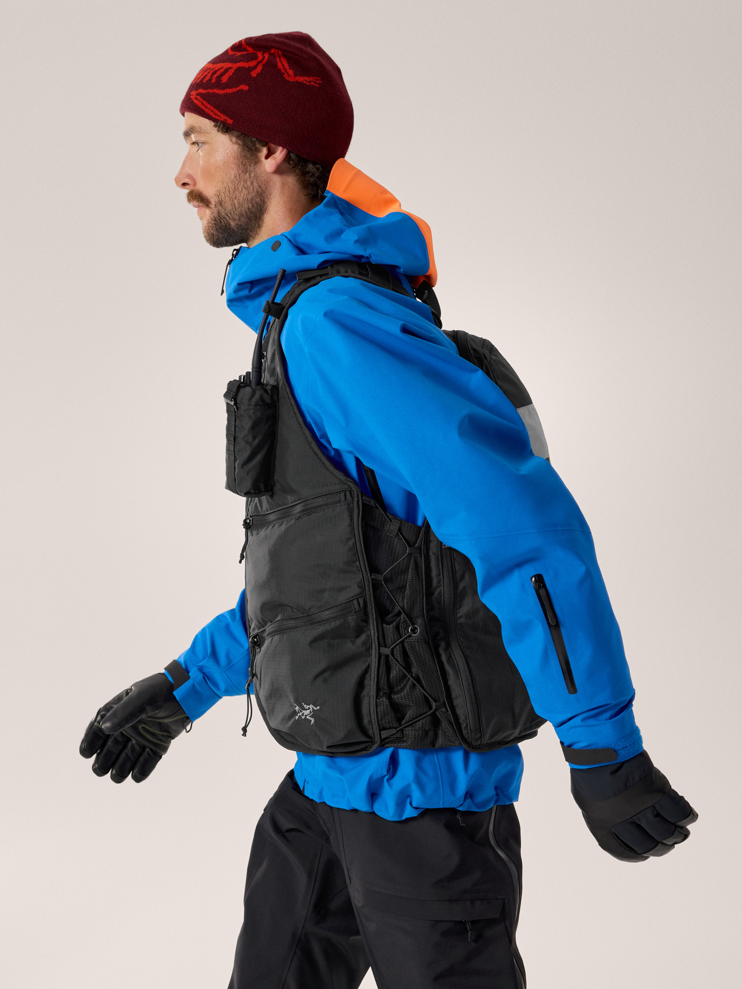 Patrol Vest Black Side View