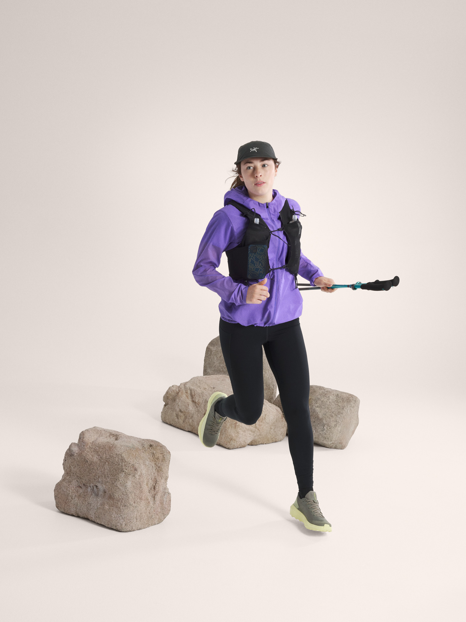 Incendo Airshell Hoody Women's Aster Full Body