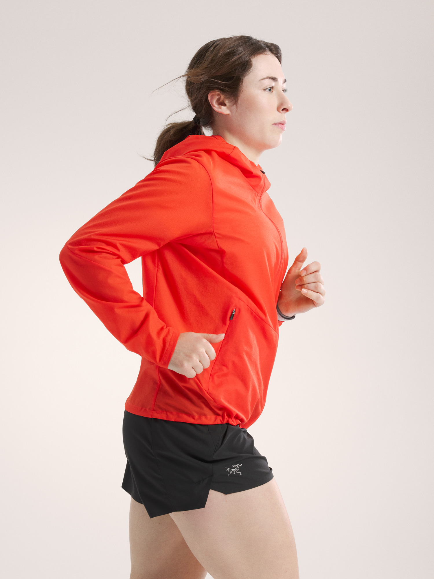 Incendo Airshell Hoody Women's Dynasty Side View