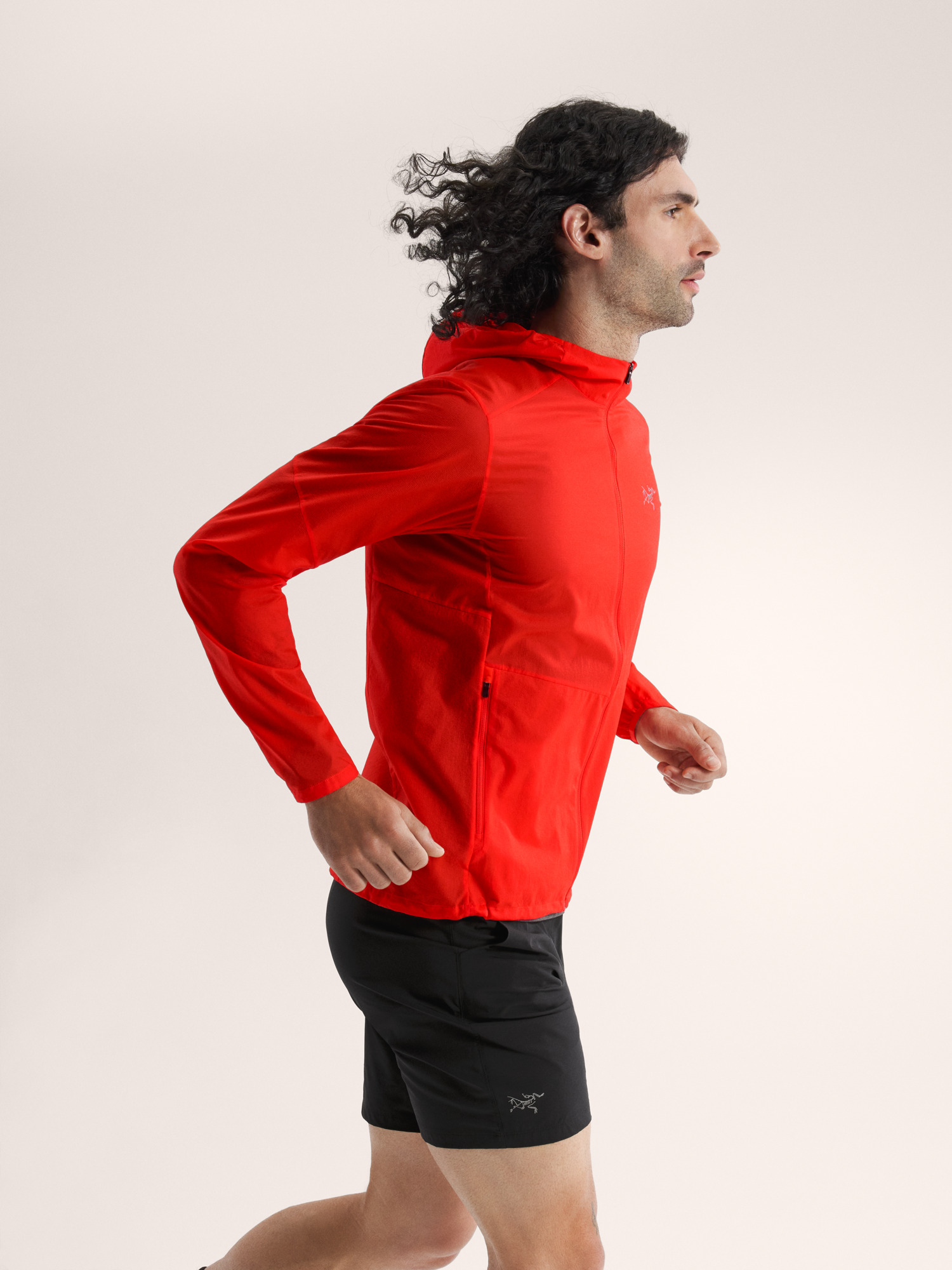 Incendo Airshell Hoody Dynasty Side View