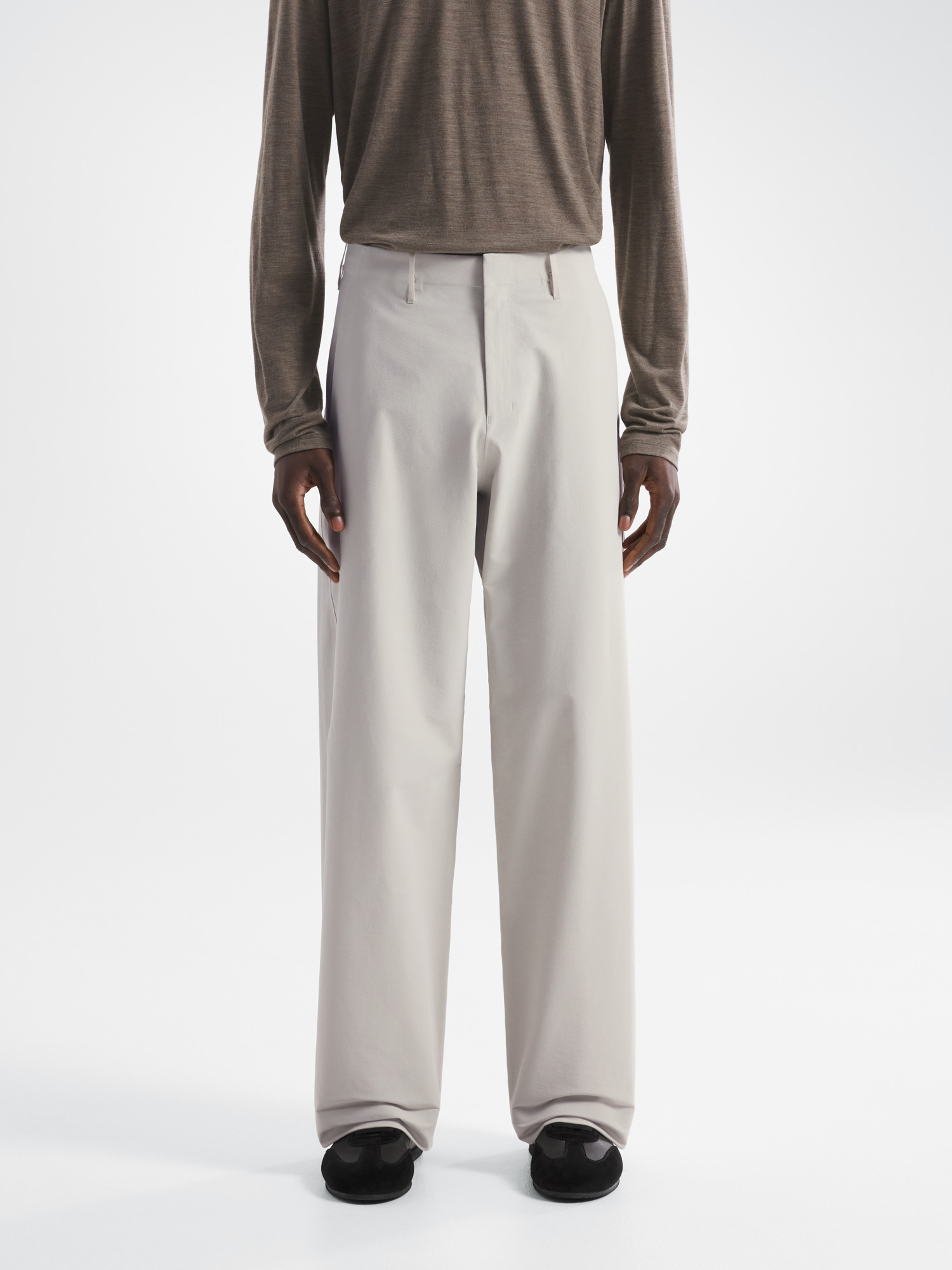 Corbel Pant Dark Cocoon Front View