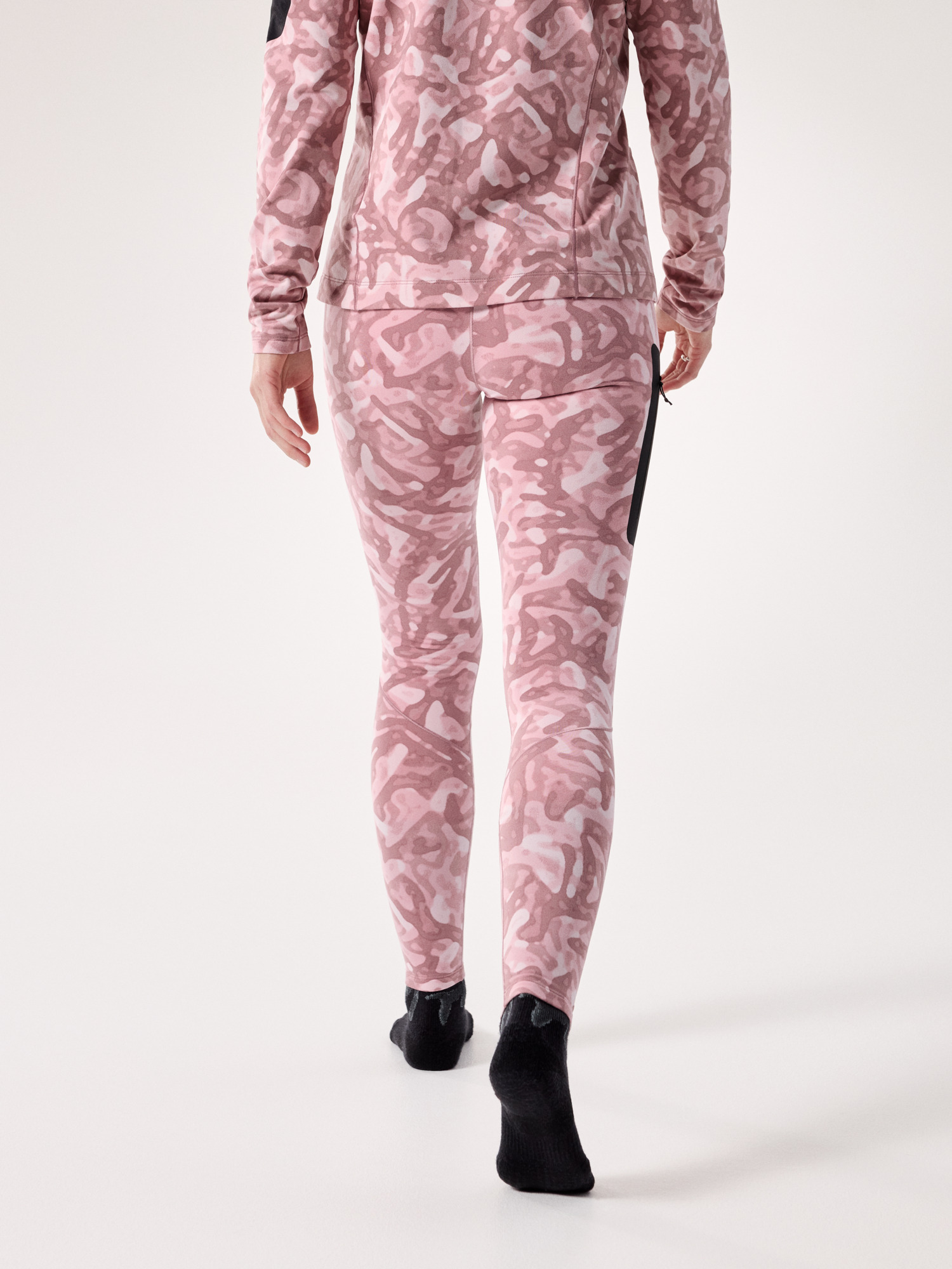 Rho Bottom Print Women's Bliss Grottoflage Back View