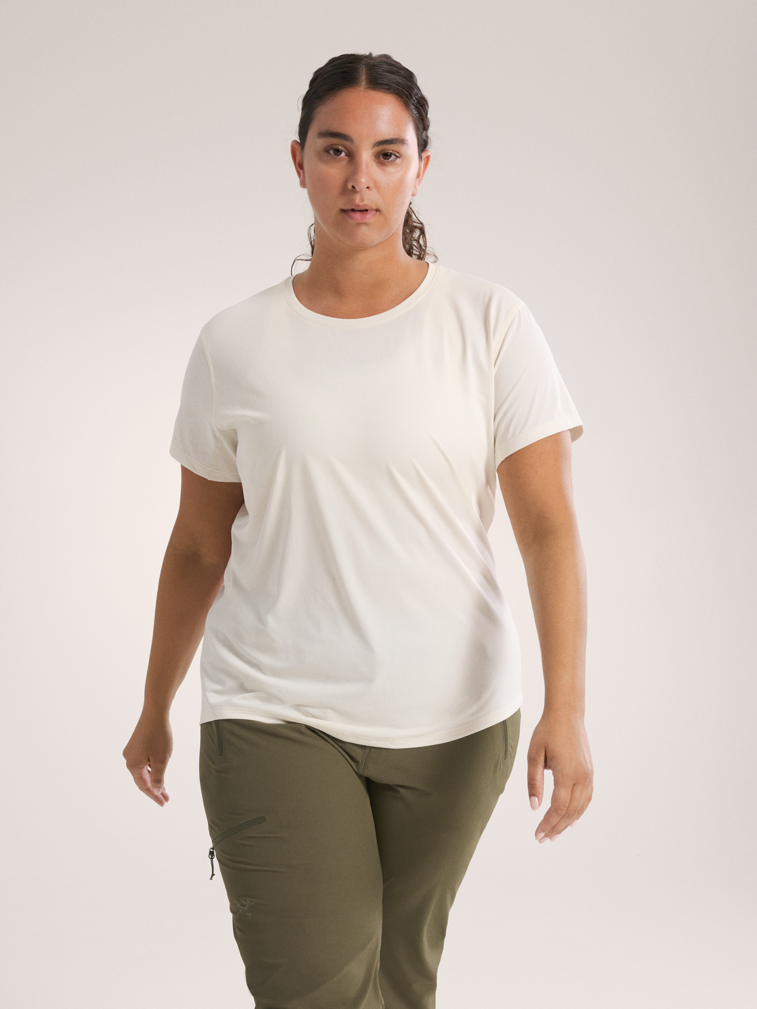 【Arc'teryx】軽量速乾◎Taemaクロップ丈Tシャツ レディース Arc'teryx】軽量速乾◎Taemaクロップ丈Tシャツ レディース (ARC