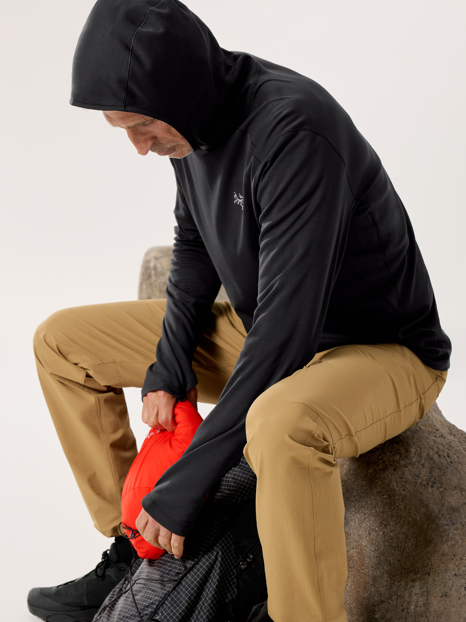 Cormac Heavyweight Hoody Black Hover