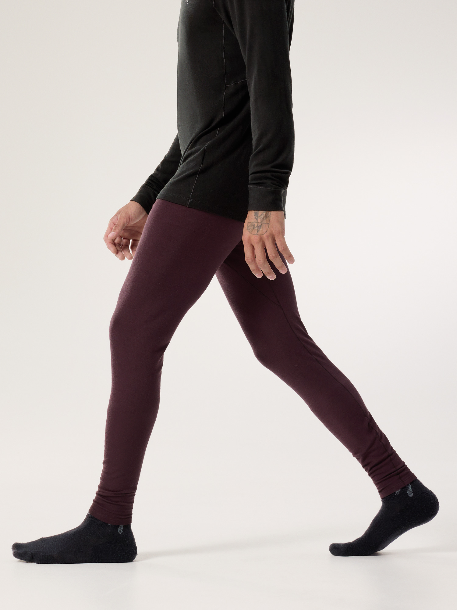 Rho Merino Wool Bottom Phantasm Side View