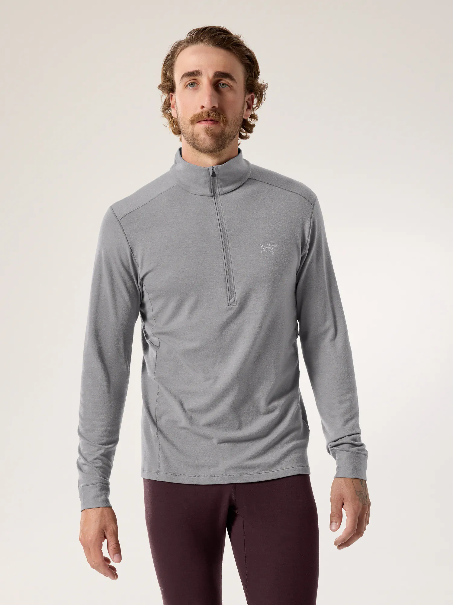 Rho Merino Wool Zip Neck Men's | Arc'teryx Outlet