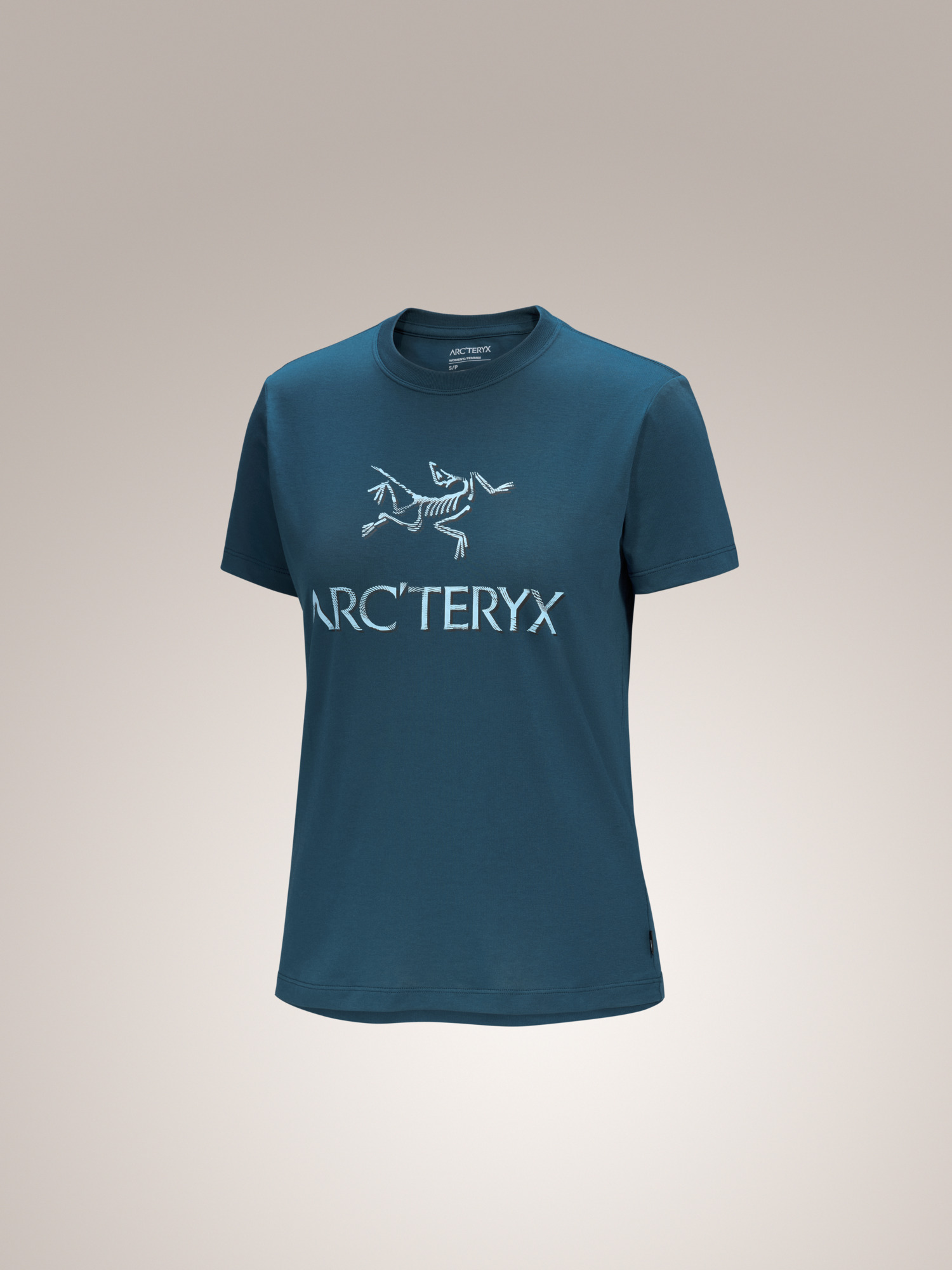 Arc'Word Cotton T-Shirt Women's Midnight Frost 