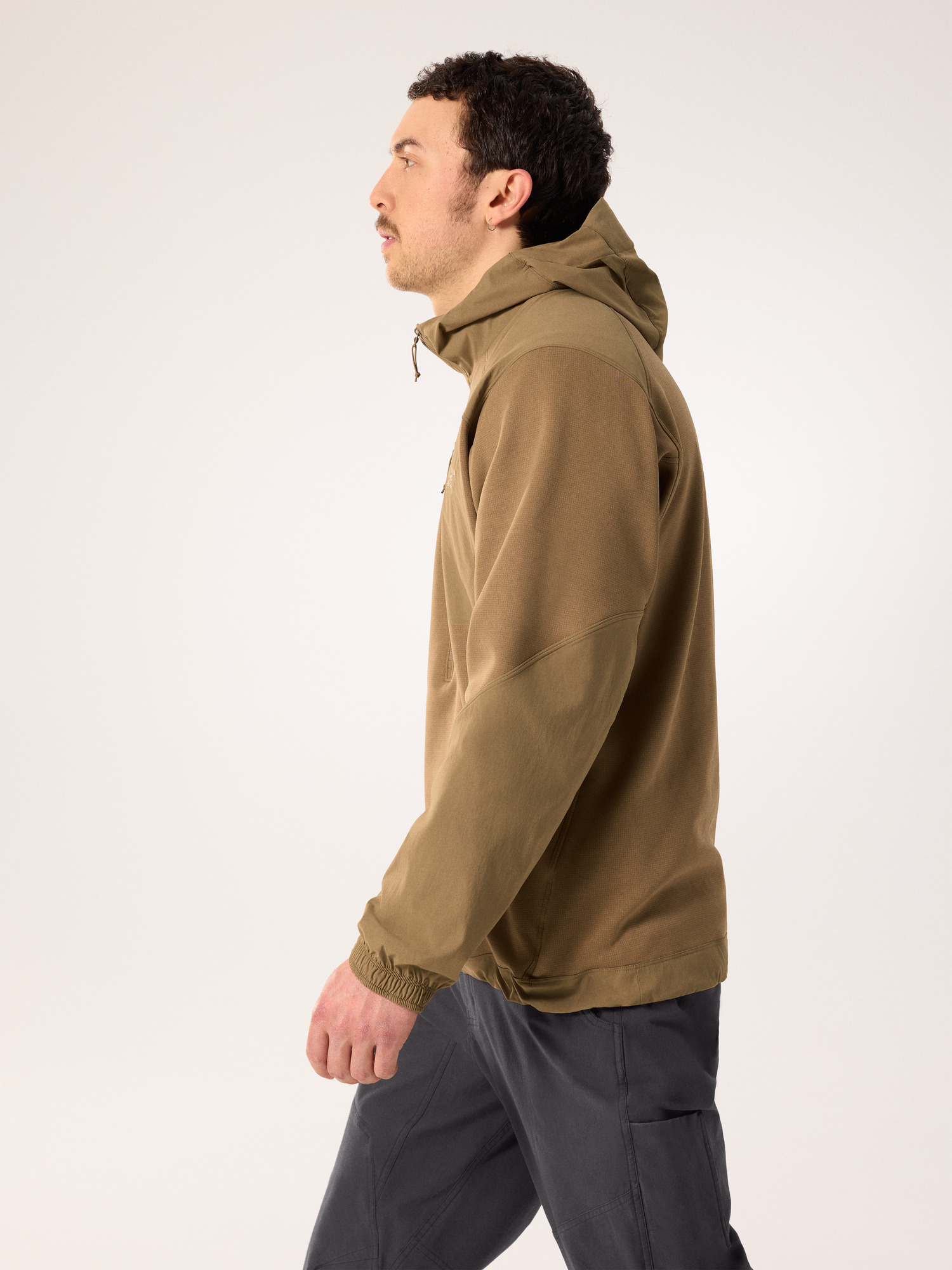 Konseal Pullover Hoody Dk Canvas Side View