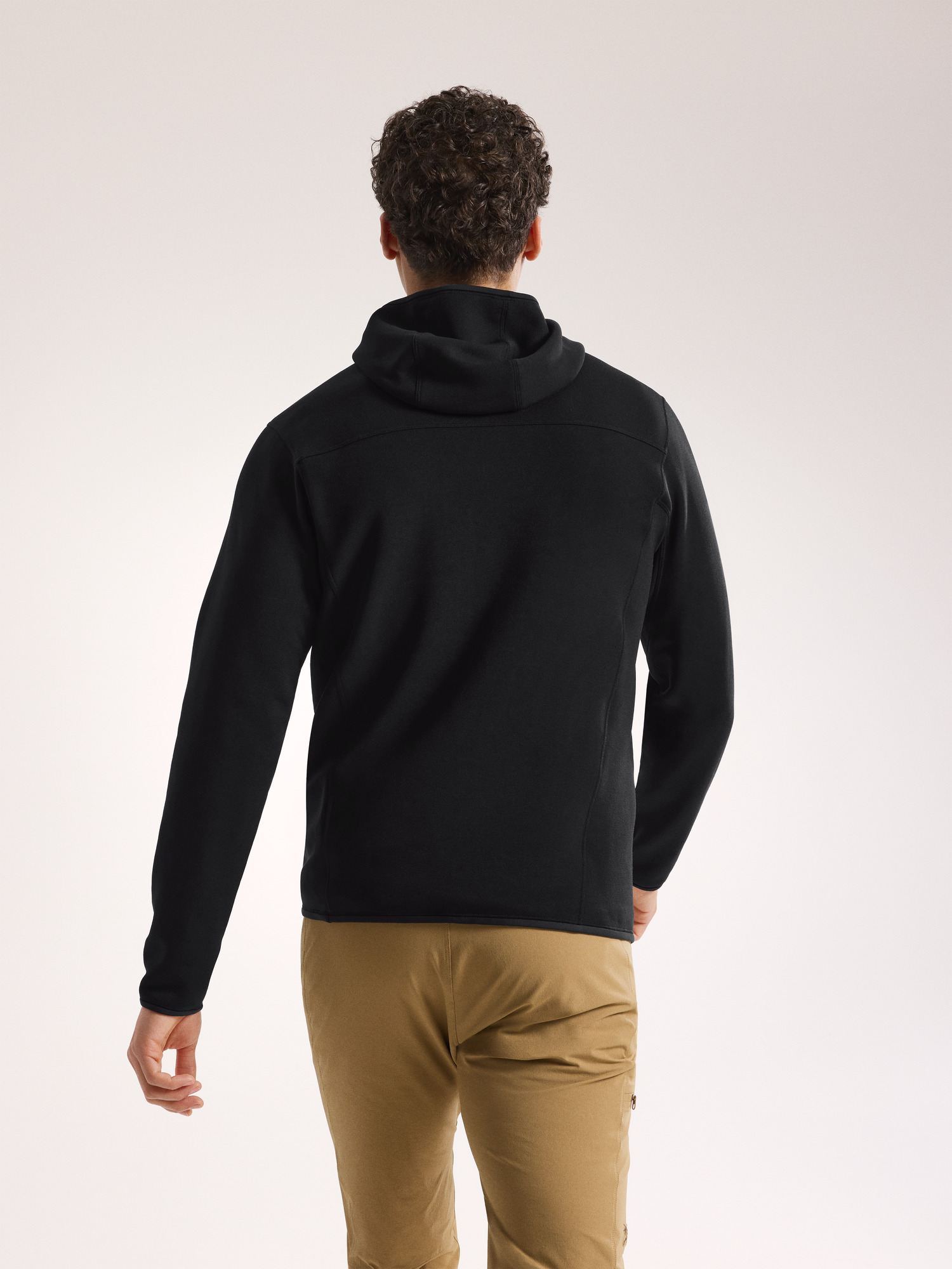 Kyanite Pullover Hoody Black Back View