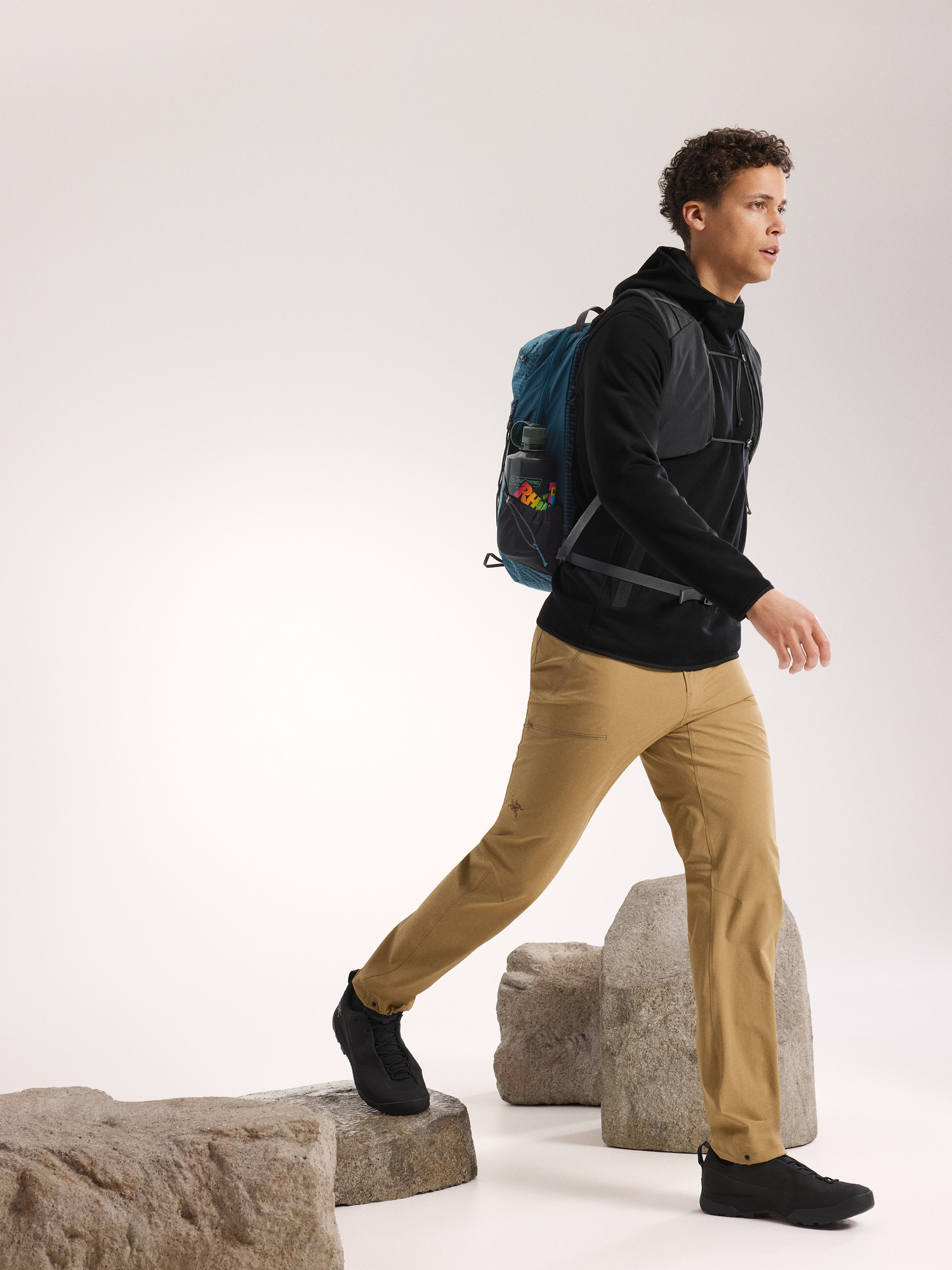 Kyanite Pullover Hoody Black Full Body