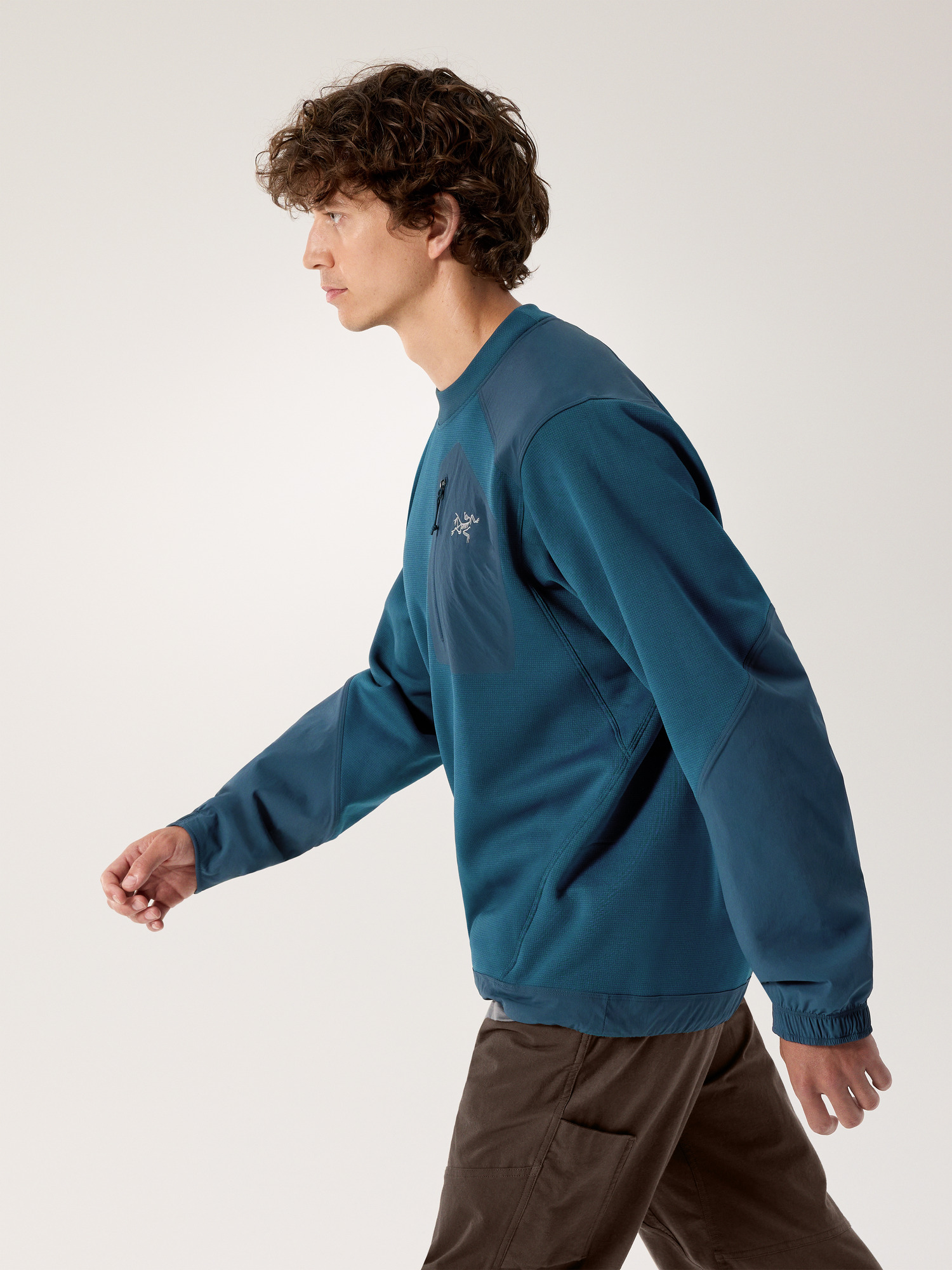 Konseal Crew Neck Pullover Lt Nightscape / Night Side View