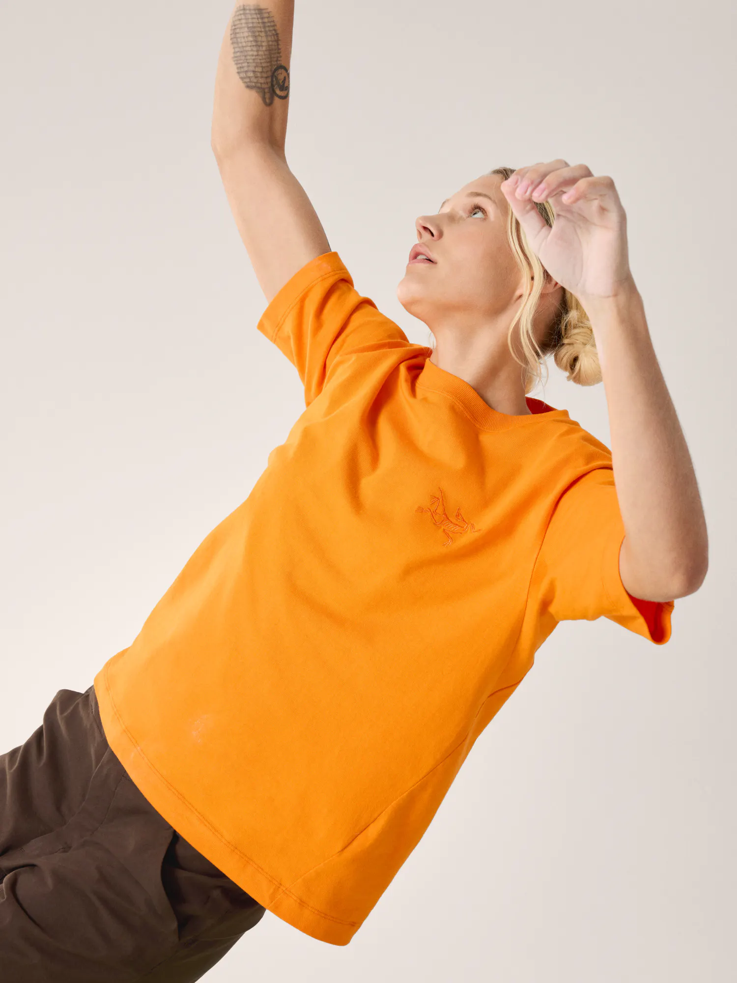 Kragg Cotton Little Bird Crew Shirt SS Women's | Arc'teryx Outlet