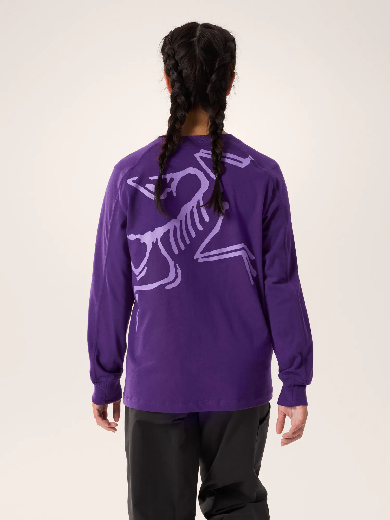 Kragg Cotton Bird Crew Neck Shirt LS Women