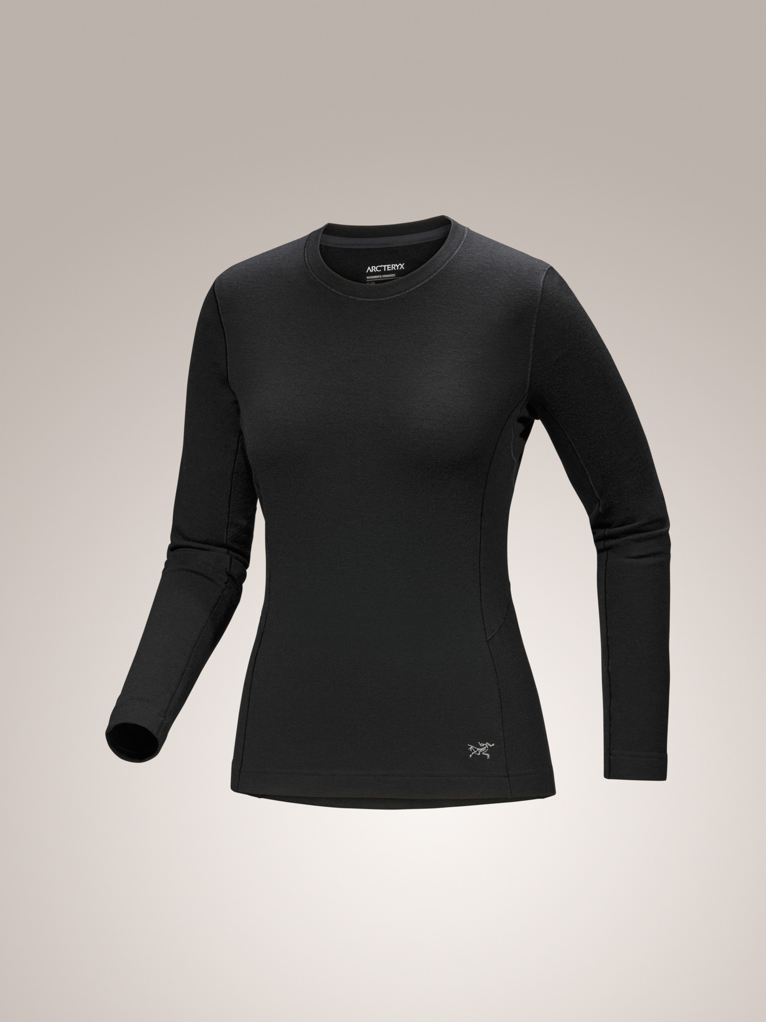 Satoro Merino Wool Crew Neck LS Women's Black 