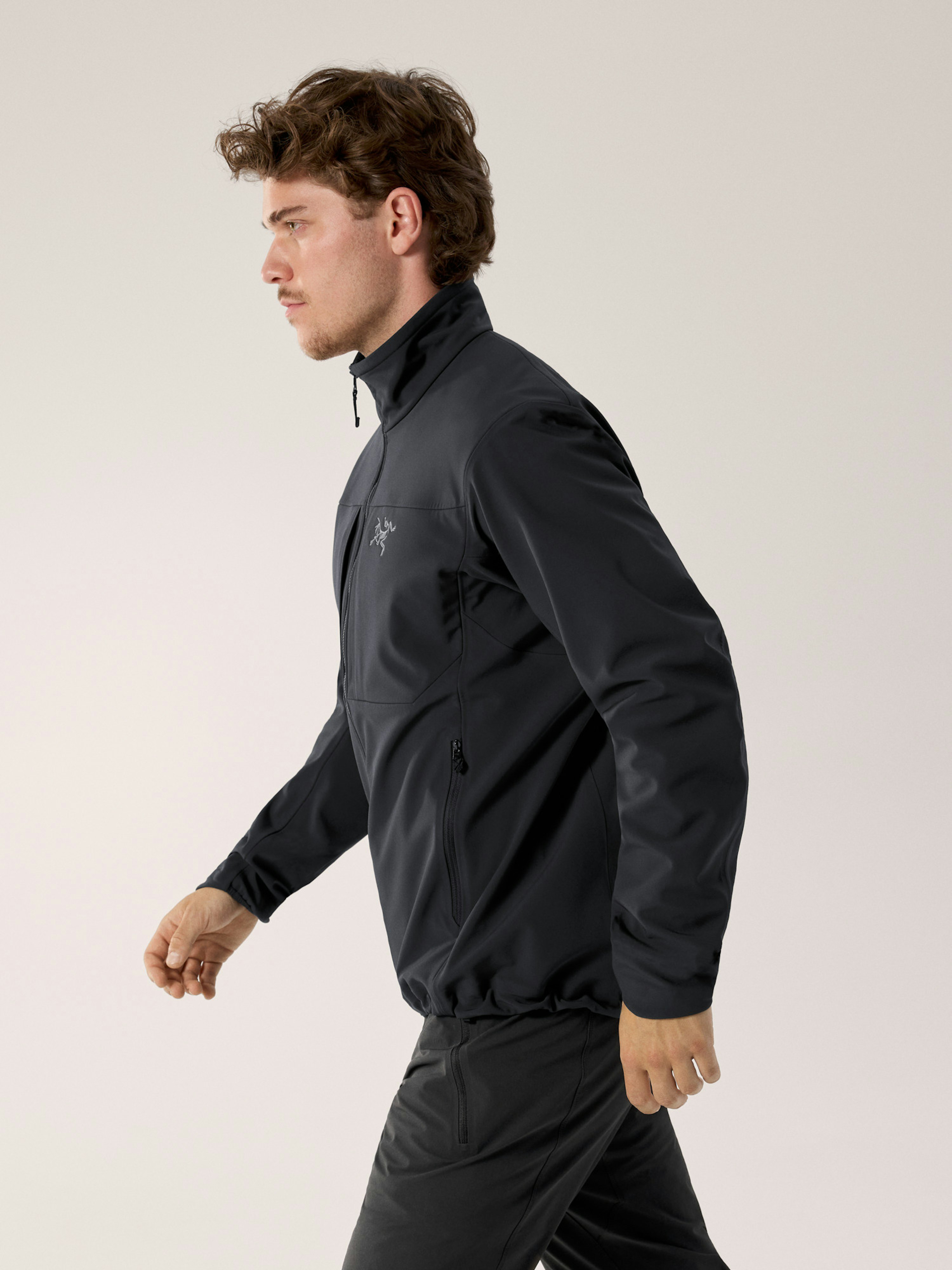 Gamma MX Jacket Black Side View