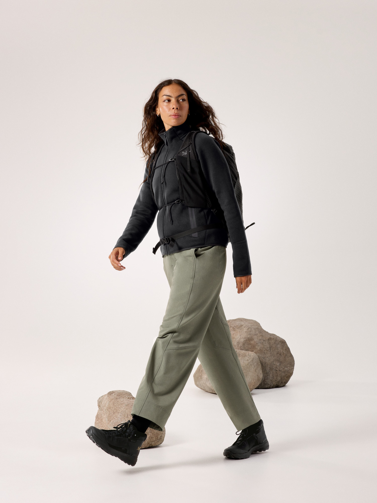 Kyanite Jacket Women's Black Full Body