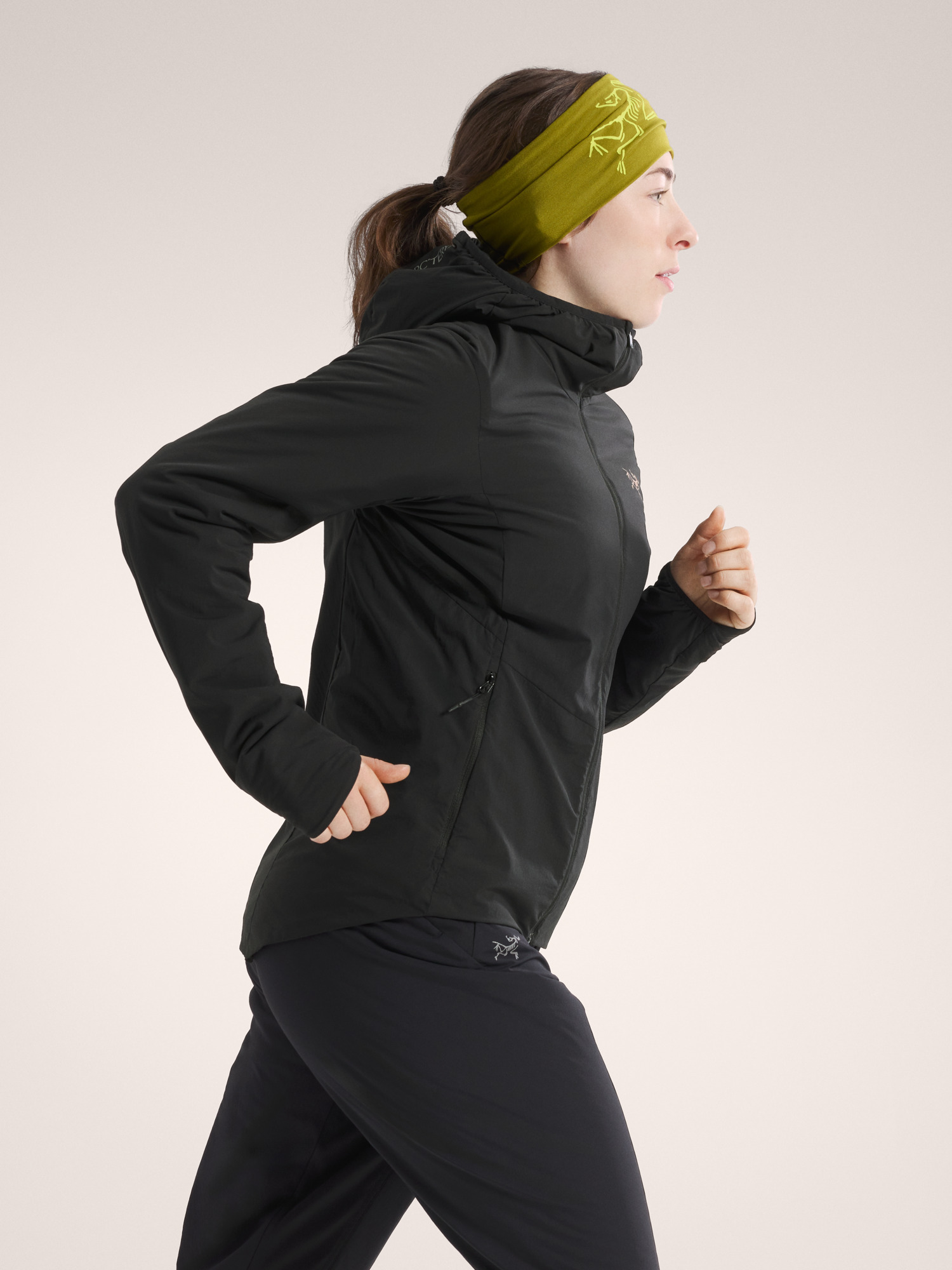 Norvan Insulated Hoody Women's Black Side View
