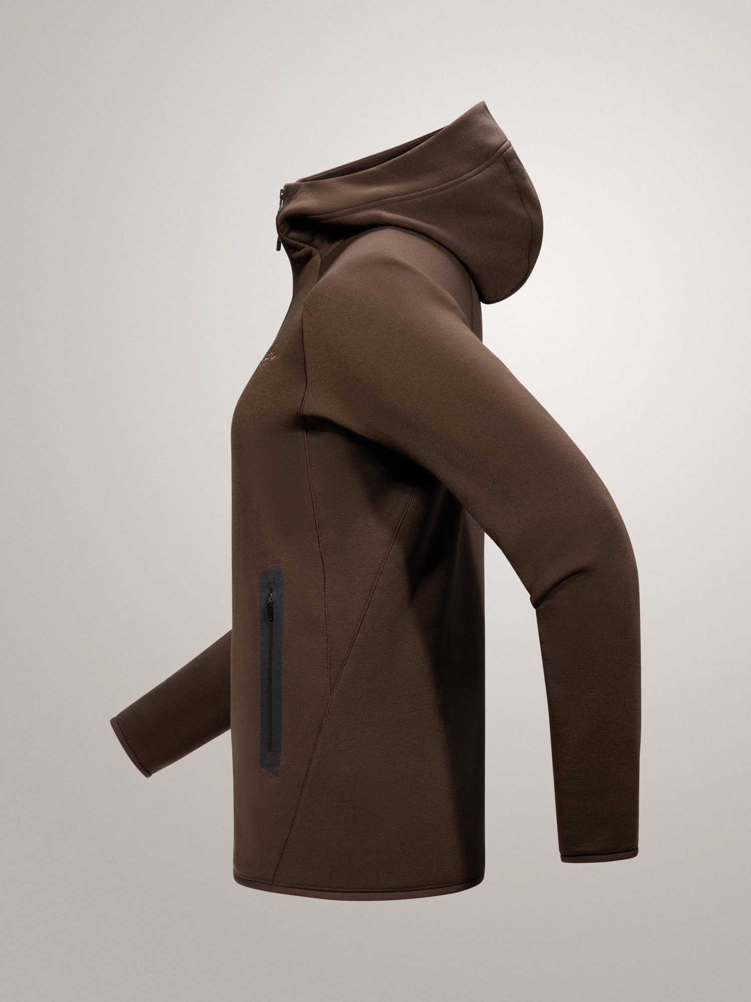 Kyanite Hoody Women's Carob Profile