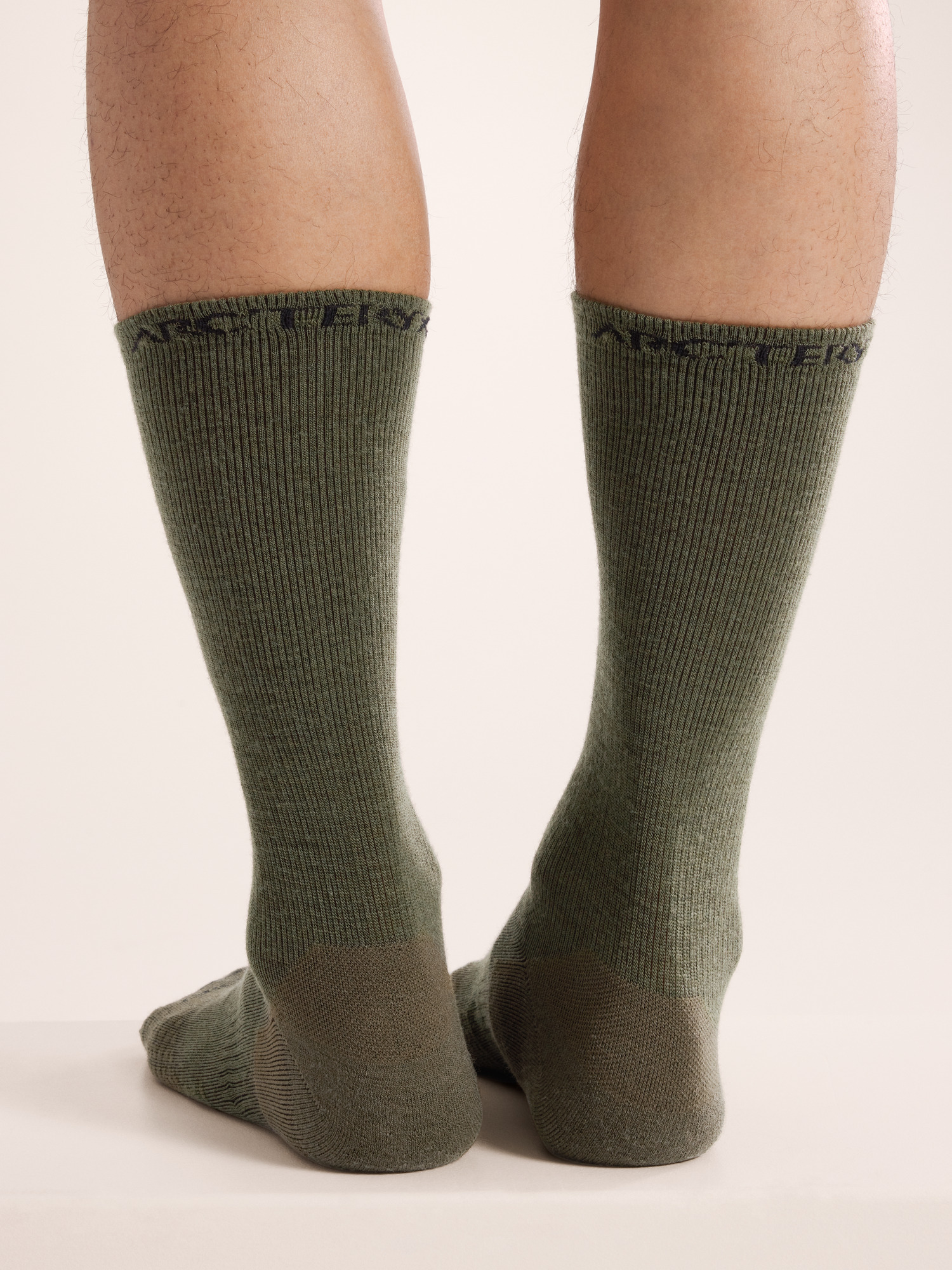 Merino Wool Mid Sock Tatsu Back View