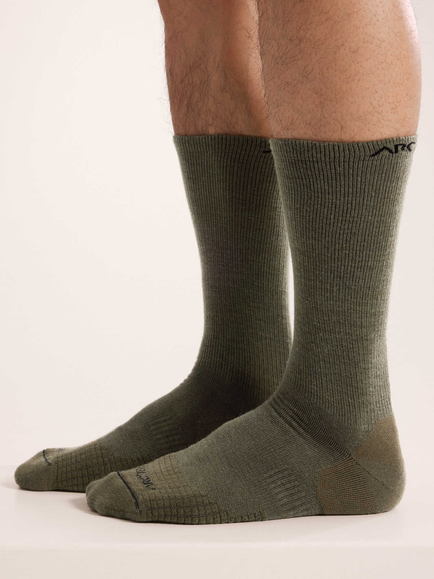 Merino Wool Mid Sock Tatsu Side View