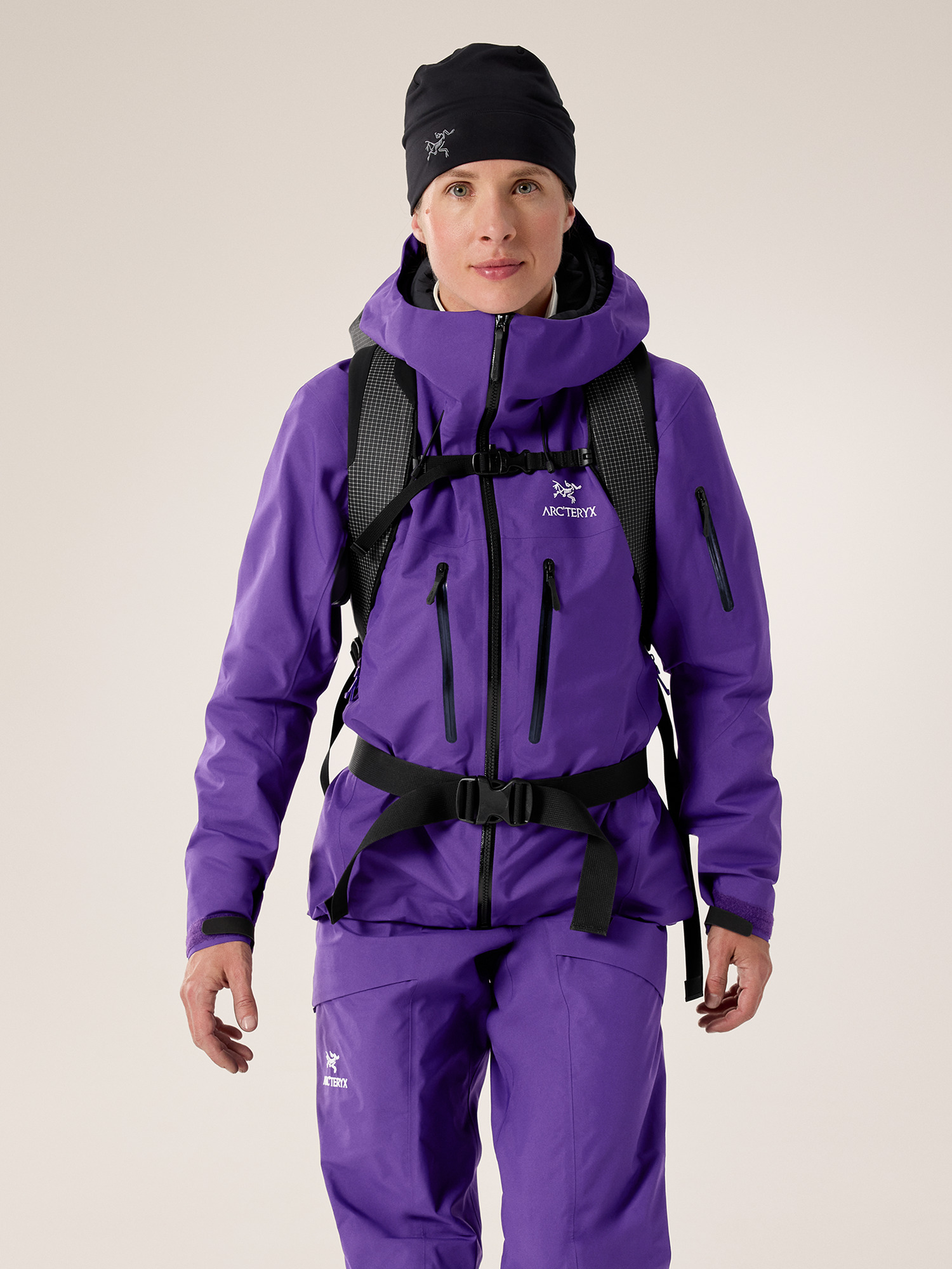 Alpha FL 20 Backpack Black Back View