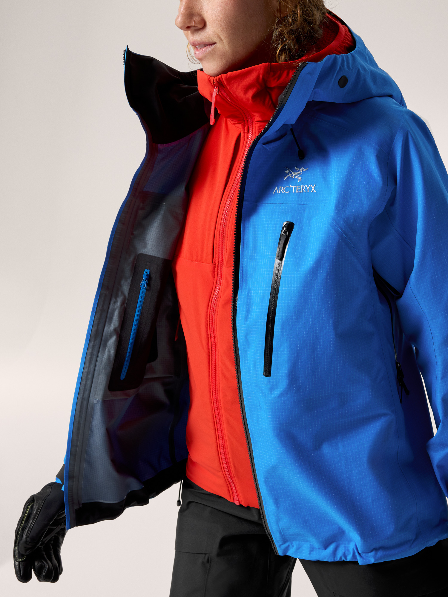 Alpine Guide Jacket Women's Fluidity Detail 2