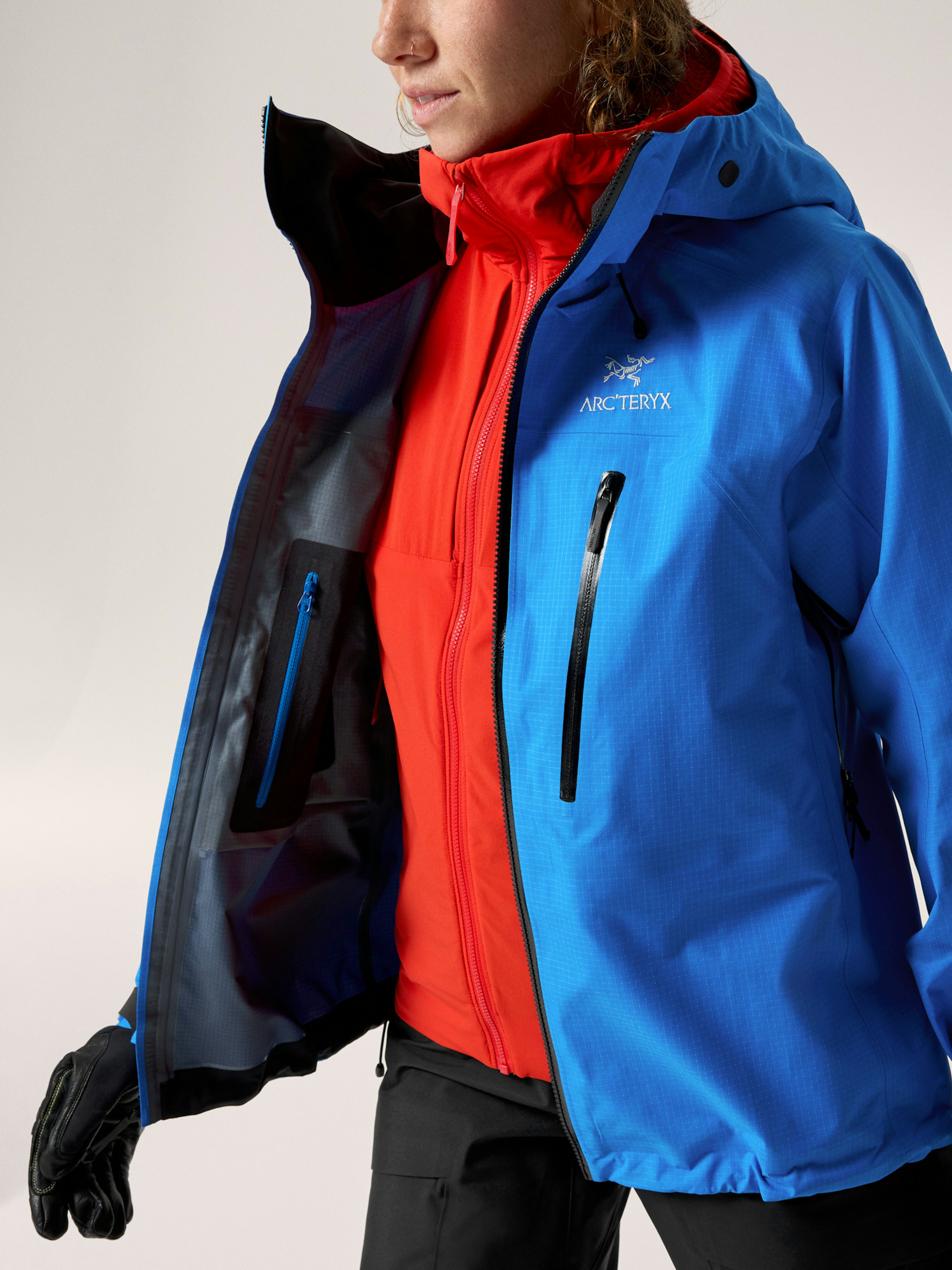 Alpine Guide Jacket Women's Fluidity Detail 2