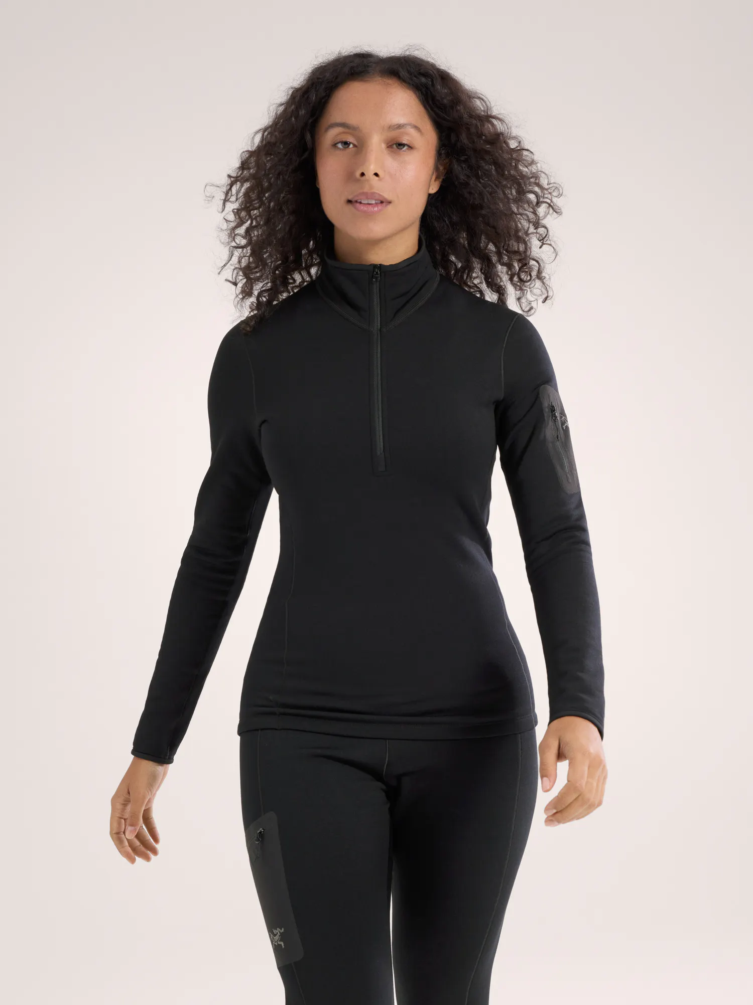 Kyanite Baselayer Zip Neck Mujer