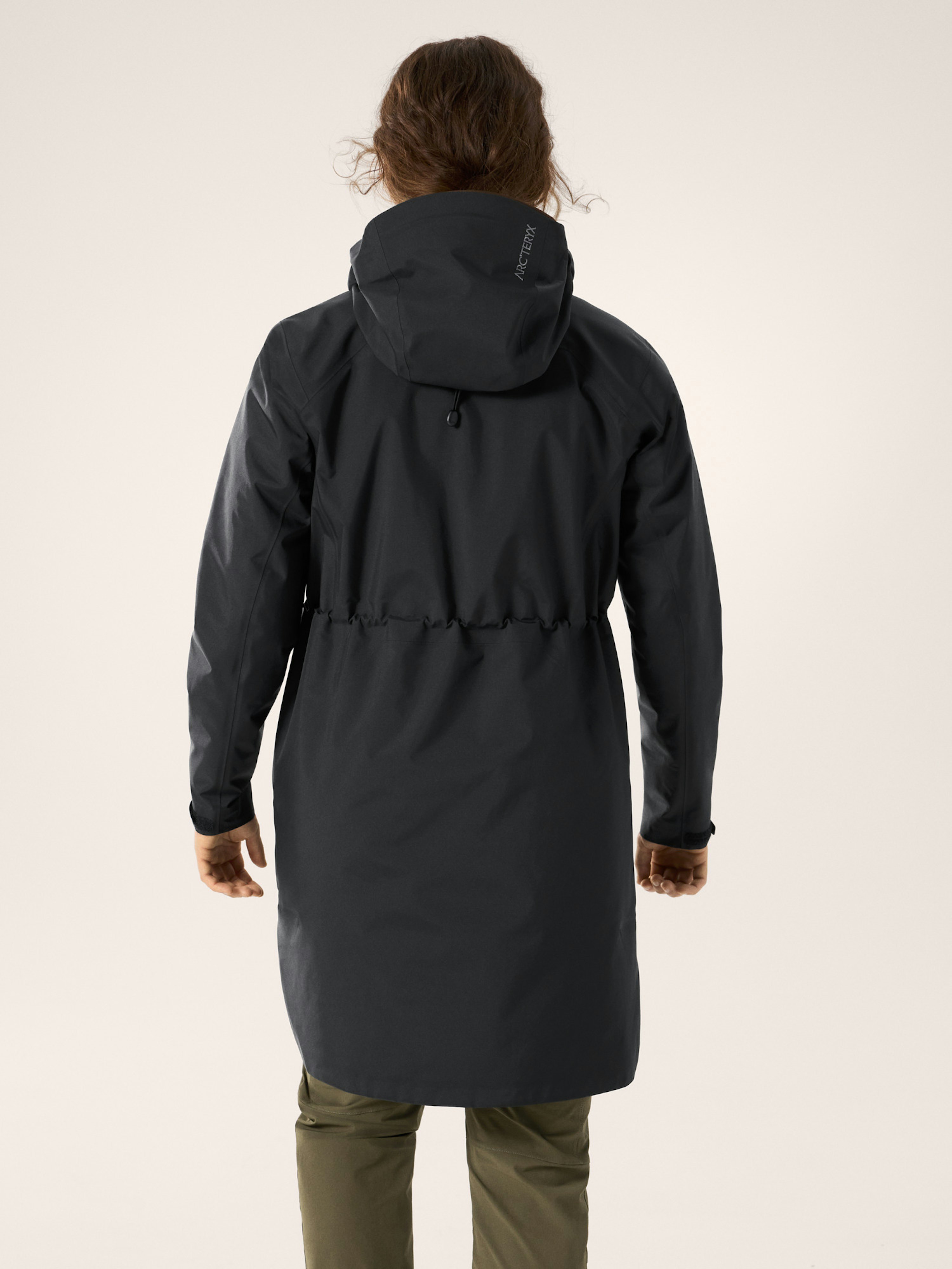 Beta Coat Women's Black Back View