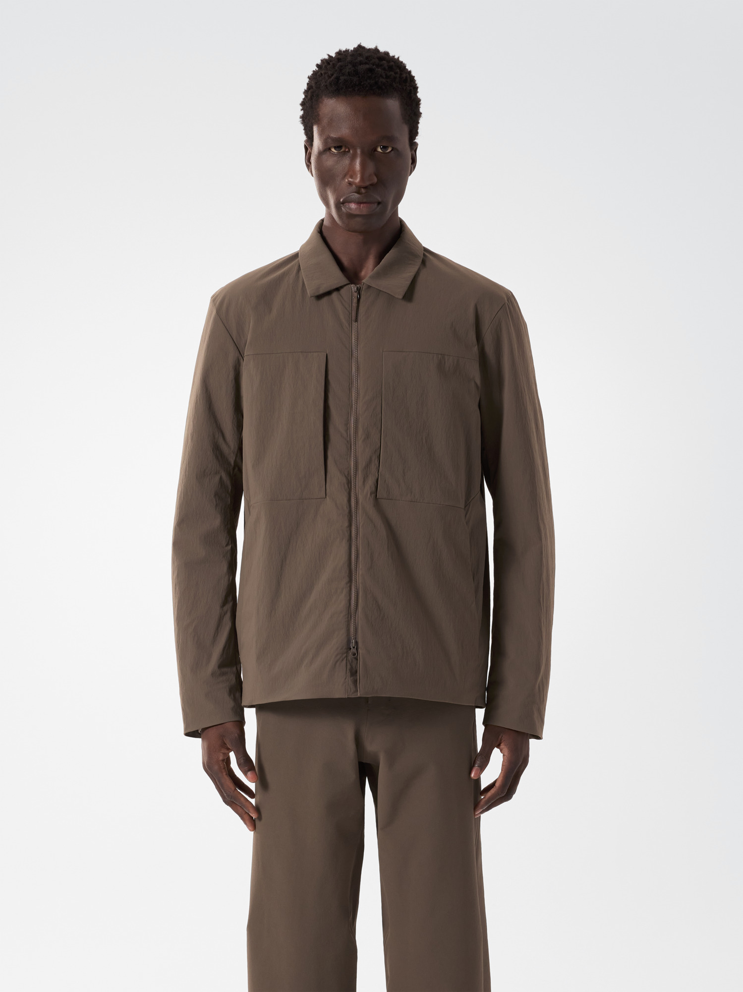 Mionn Insulated Overshirt Gnosis Front View