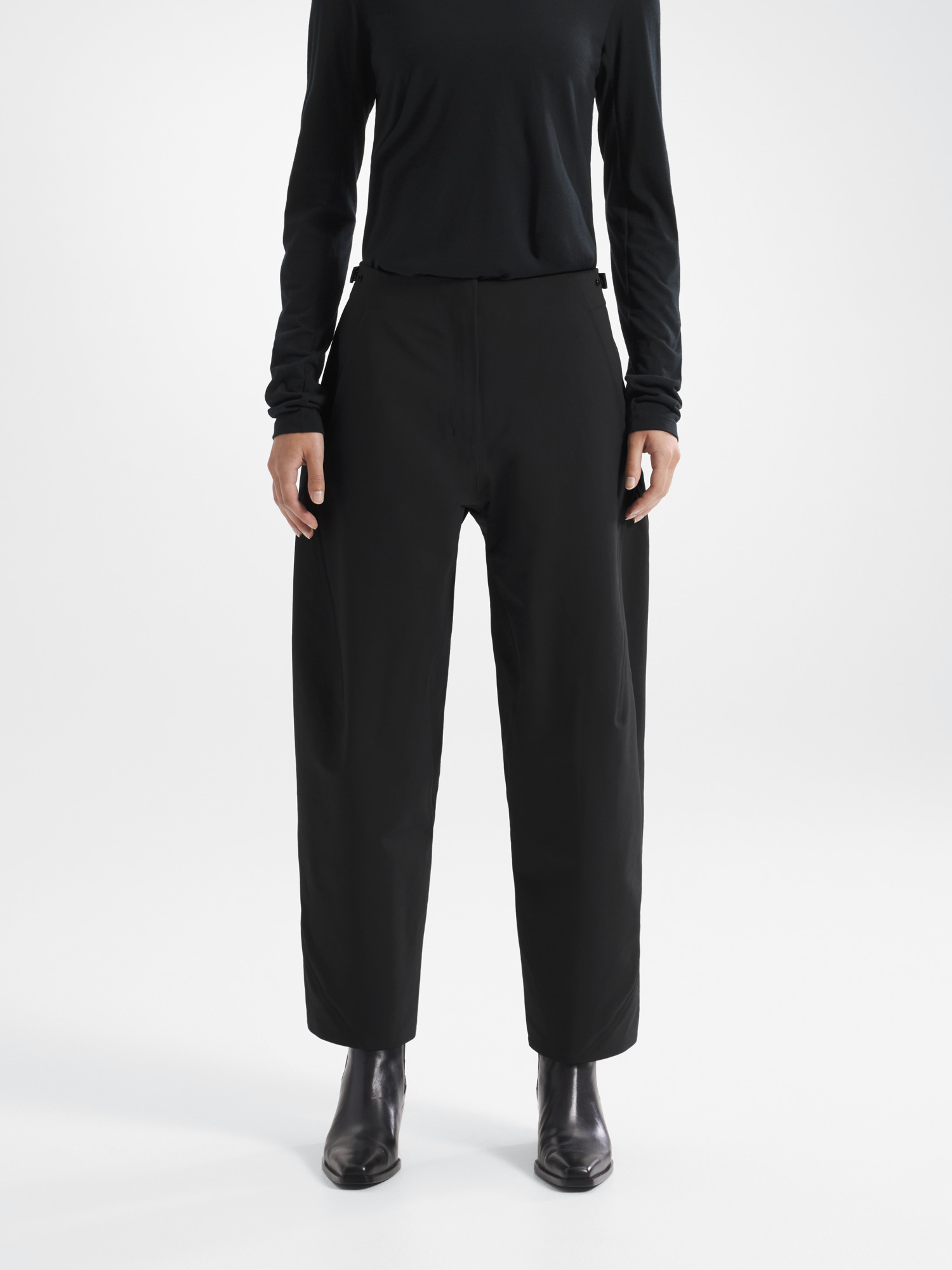 Dias MX Pant Women's Black Front View