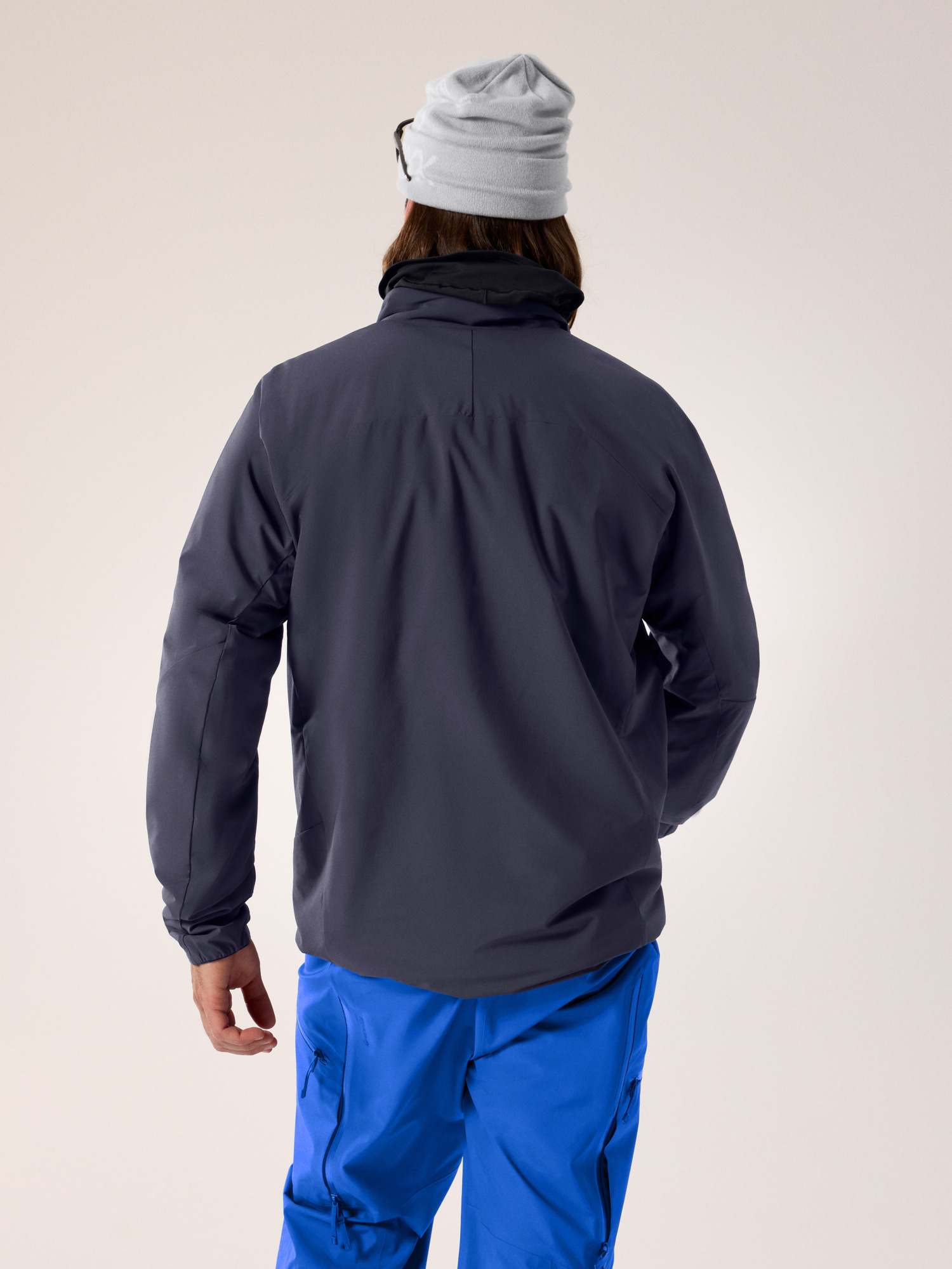 Allium Insulated Jacket Black Sapphire Back View