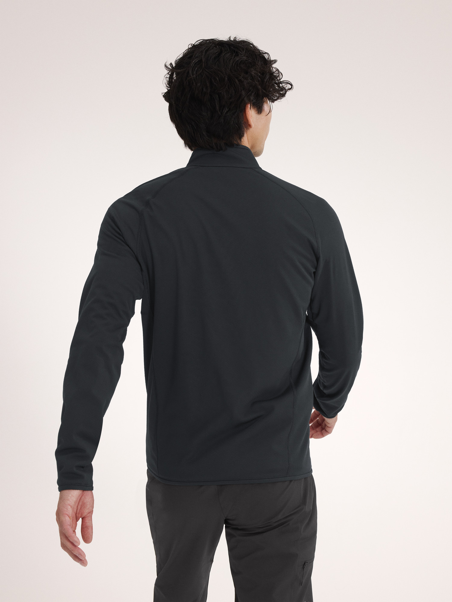 Delta Jacket Black/Dynasty Back View