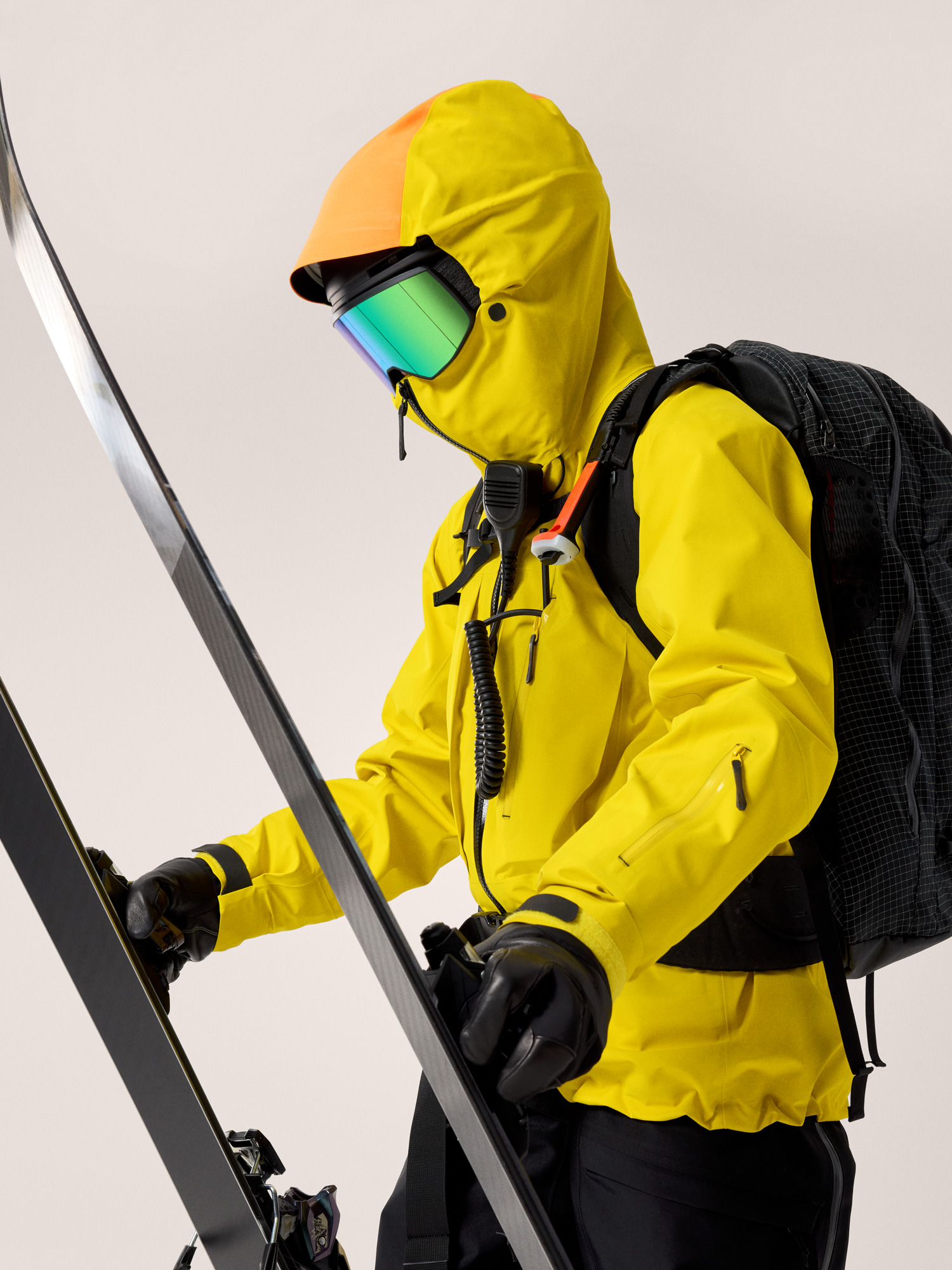 Ski Guide Jacket Women's Viper Yellow Hover