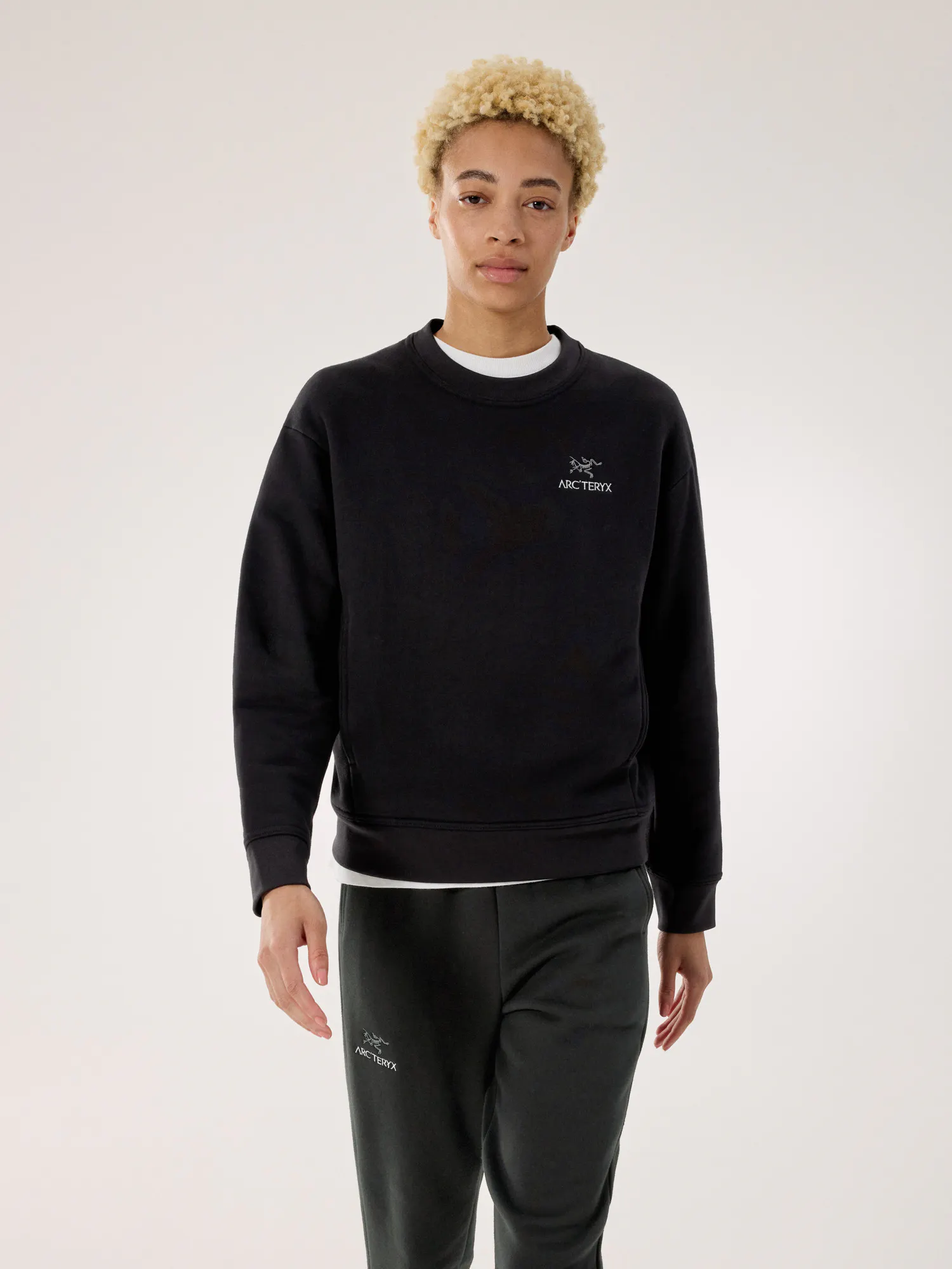 Emblem Fleece Crew Neck Pullover Women's | Arc'teryx Outlet