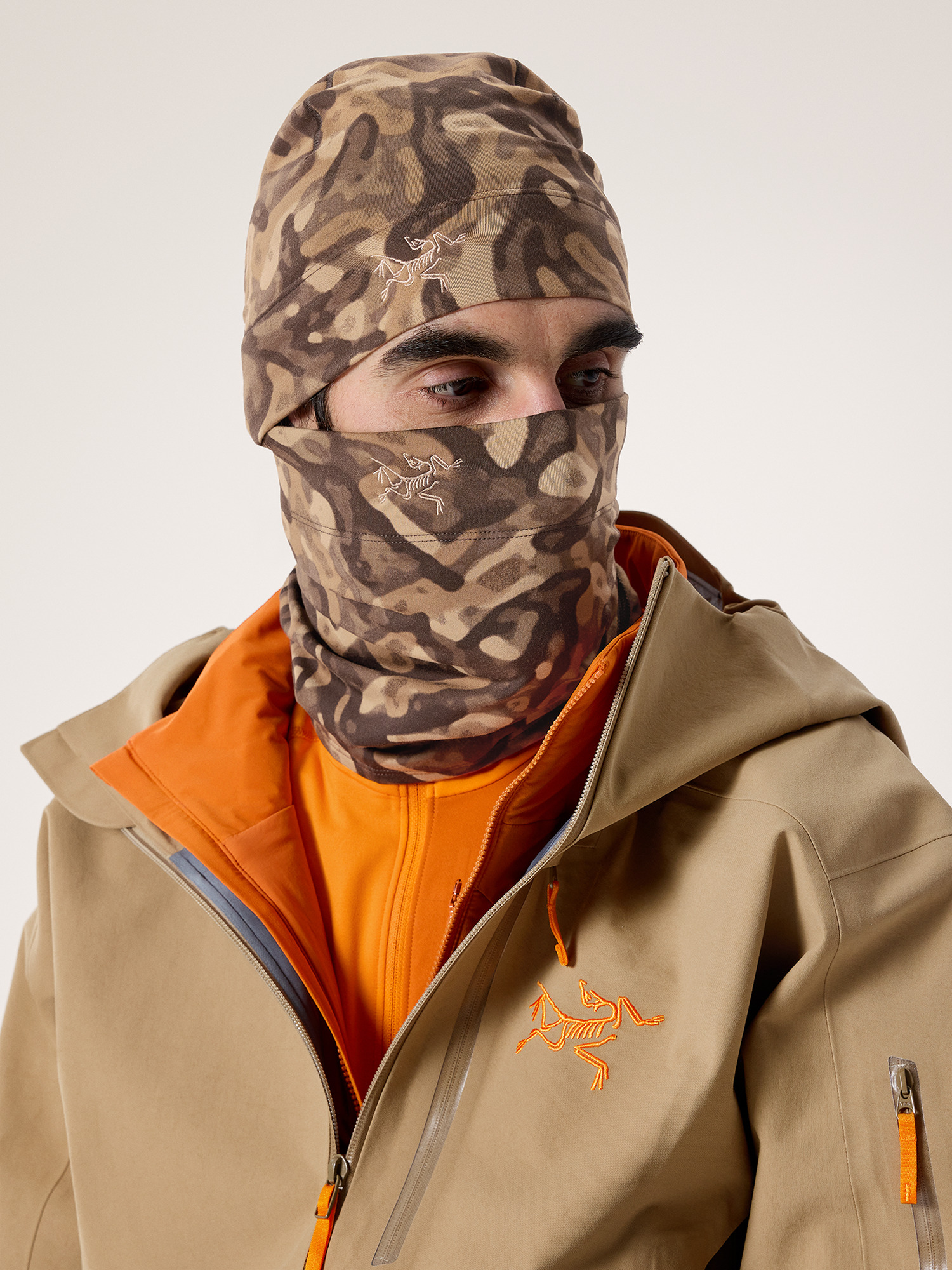 Rho Toque Print Carob Grottoflage Hover