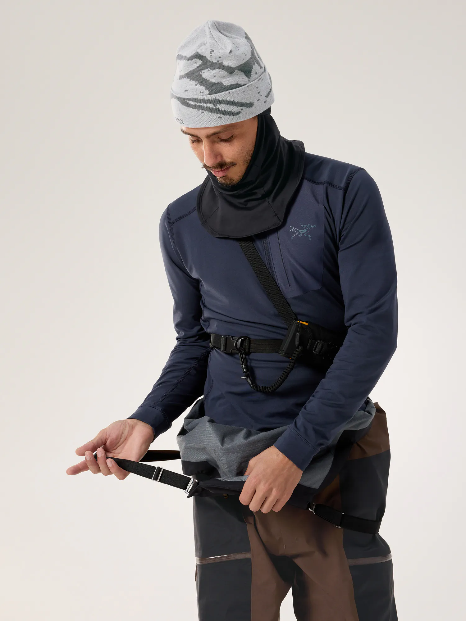 Rho LT Zip Neck Men