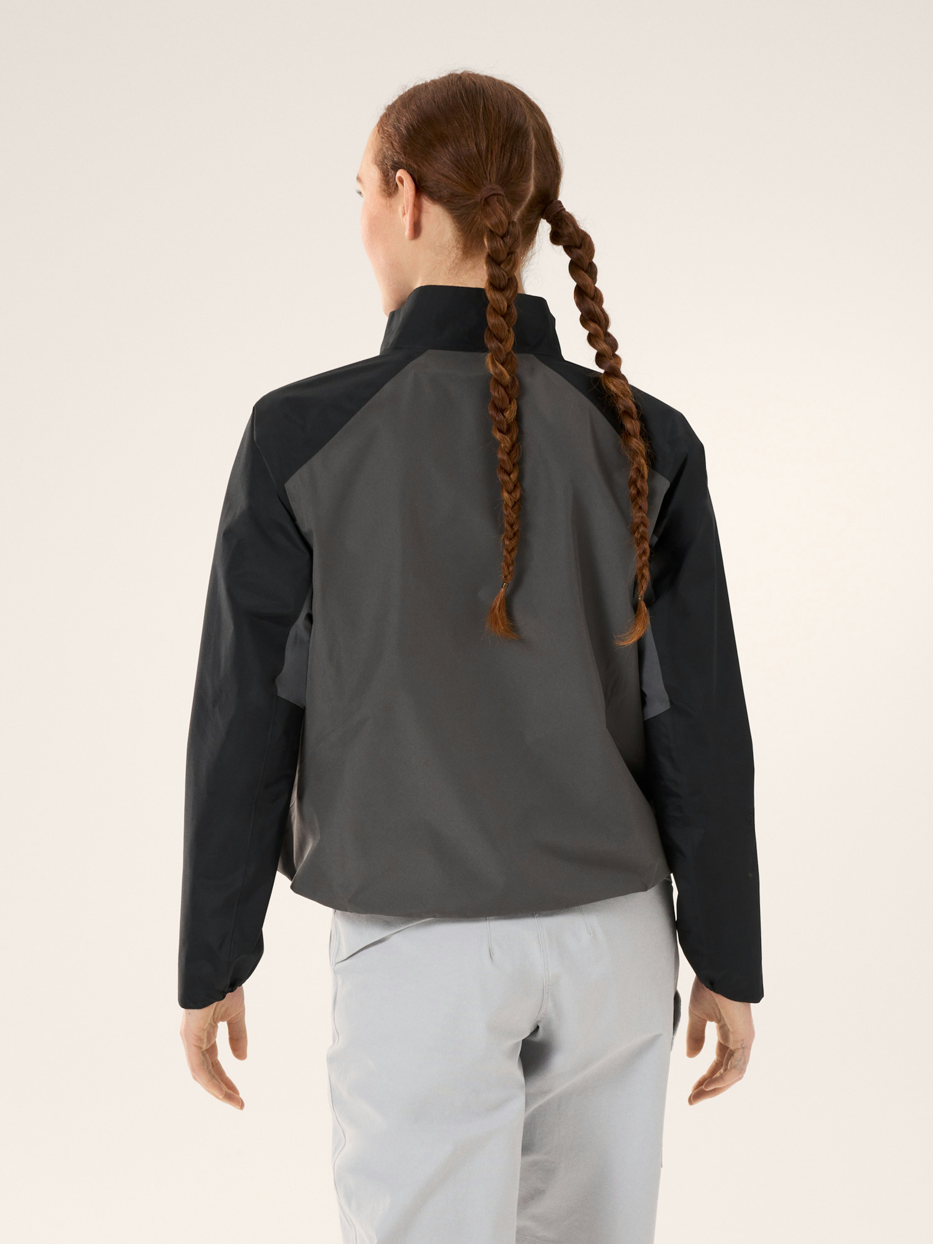 Solano Jacket Women's Black/Cloud Back View
