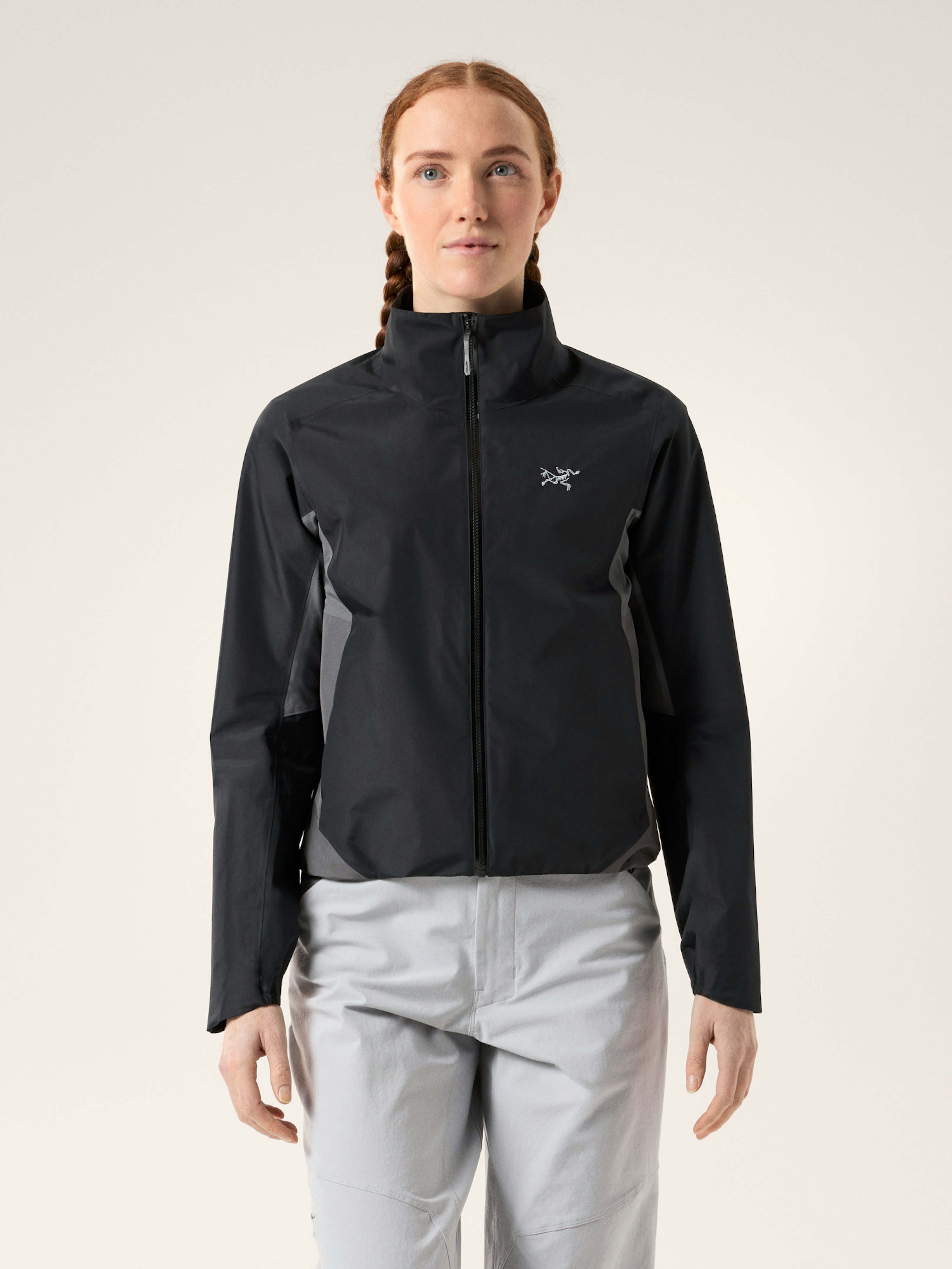 Solano Jacket Women's Black/Cloud Front View