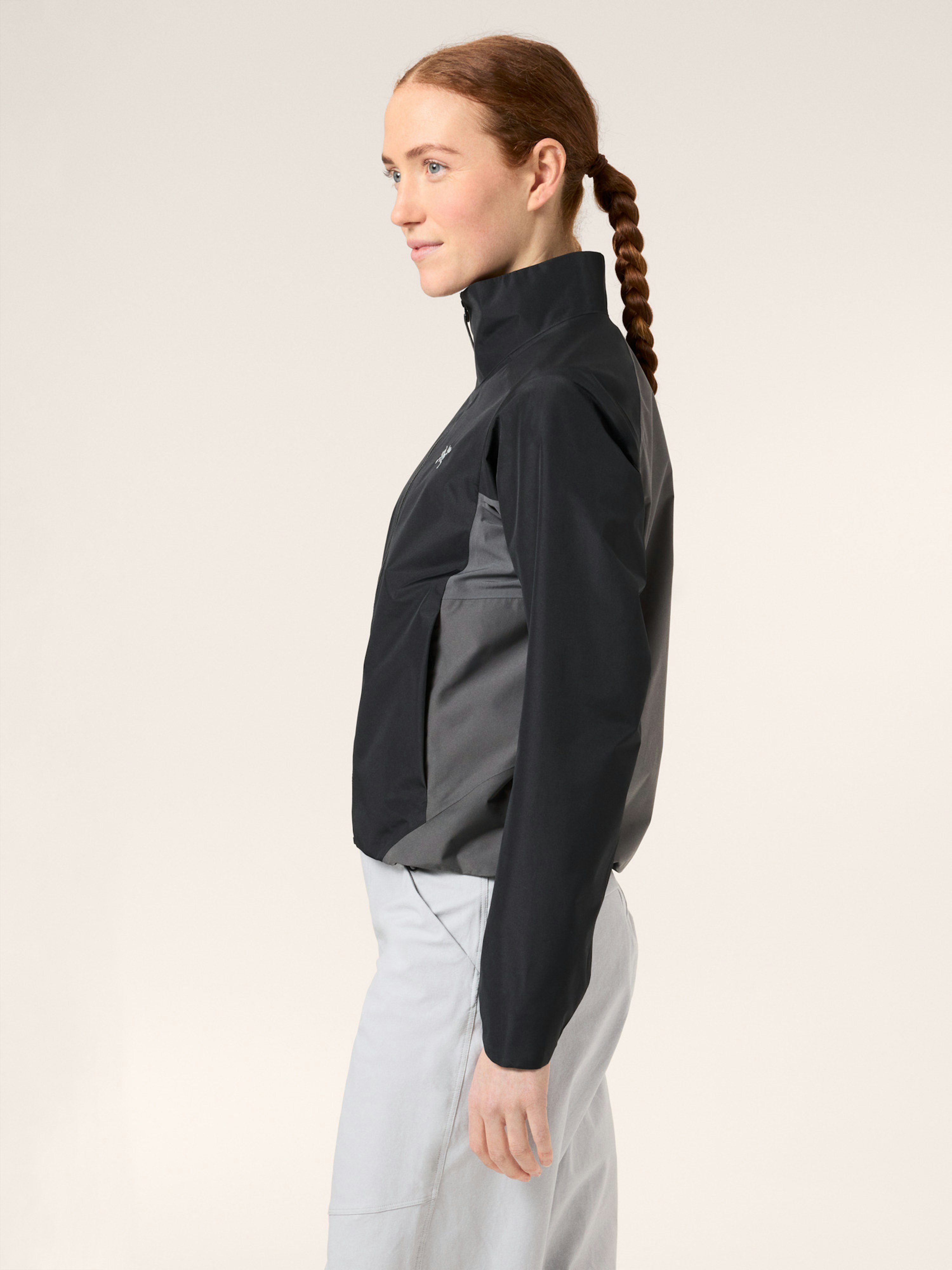 Solano Jacket Women's Black/Cloud Side View