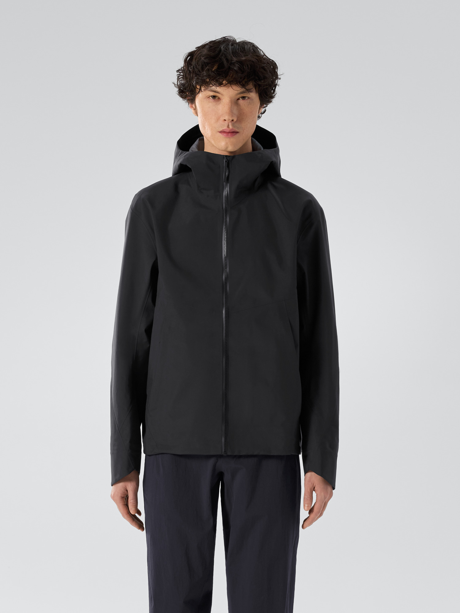 Arris Jacket Black Front View