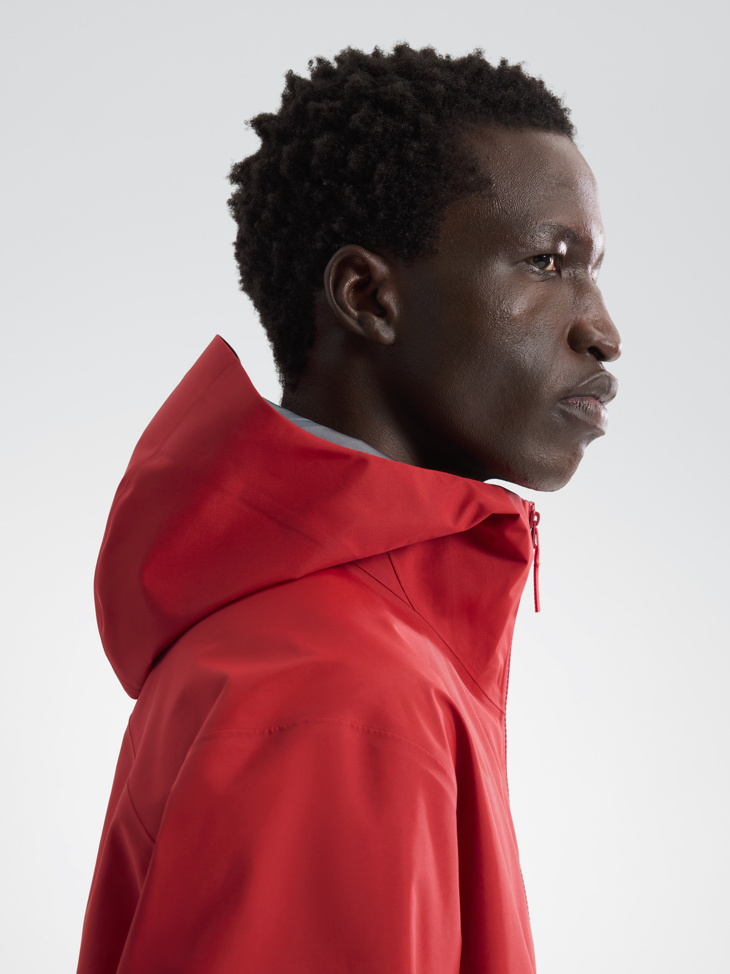 Arris Jacket Carmine Detail 1